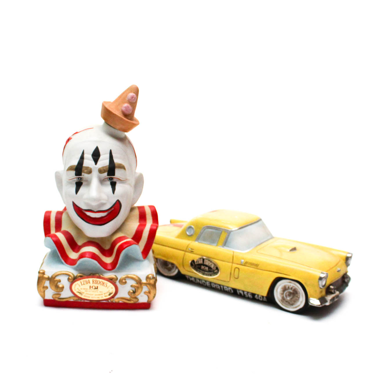 Vintage Ezra Brooks Decanters