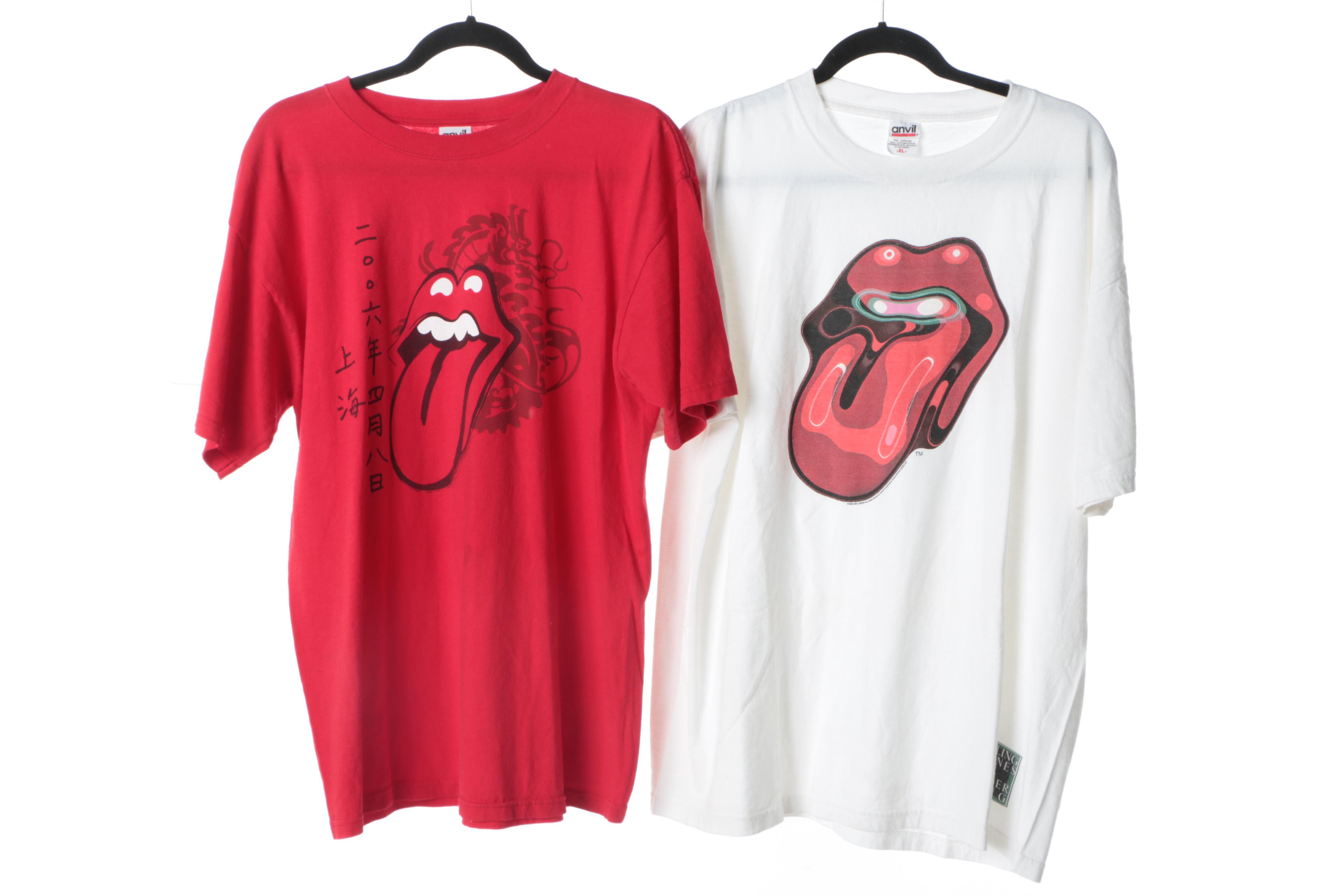 2000s Rolling Stones Concert Crew T-Shirts