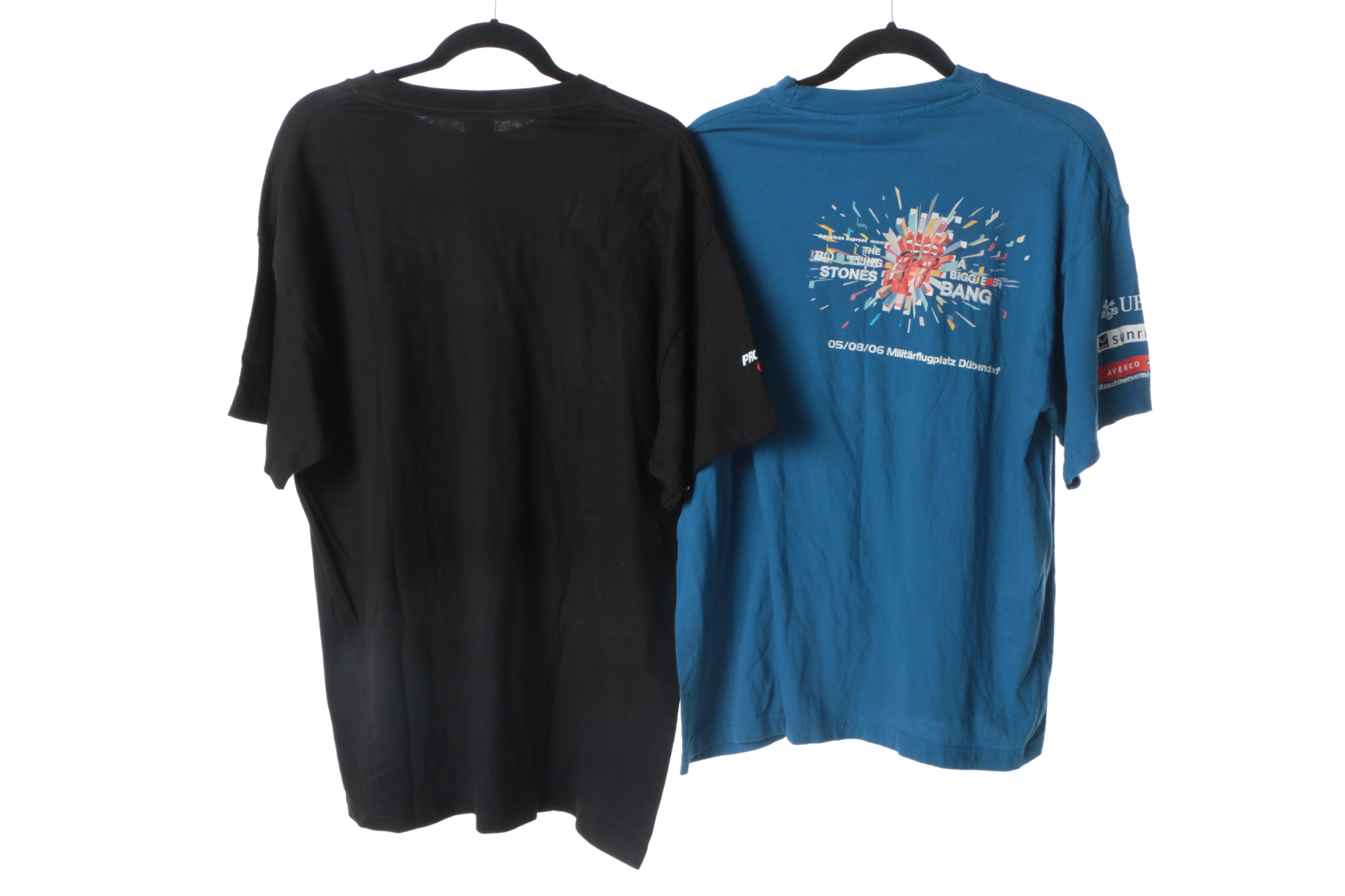 2000s Rolling Stones Concert Crew T-Shirts
