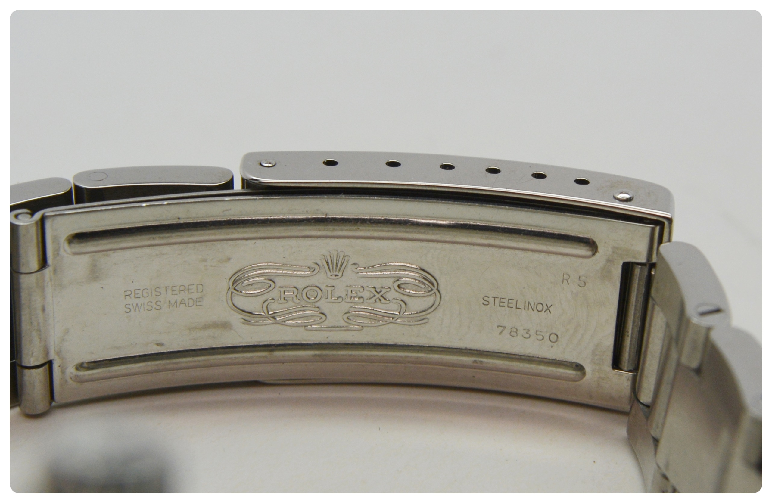 Vintage Rolex Oyster Speed King Stainless Steel Watch