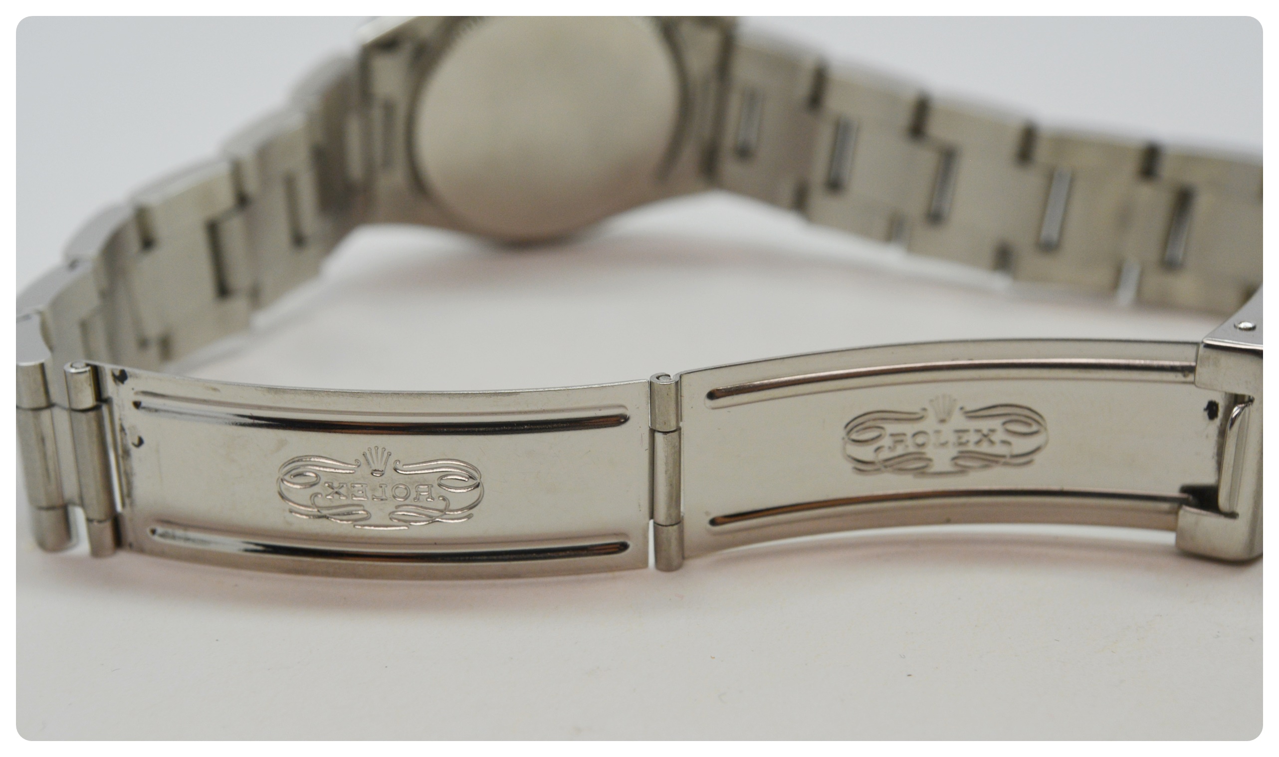 Vintage Rolex Oyster Speed King Stainless Steel Watch