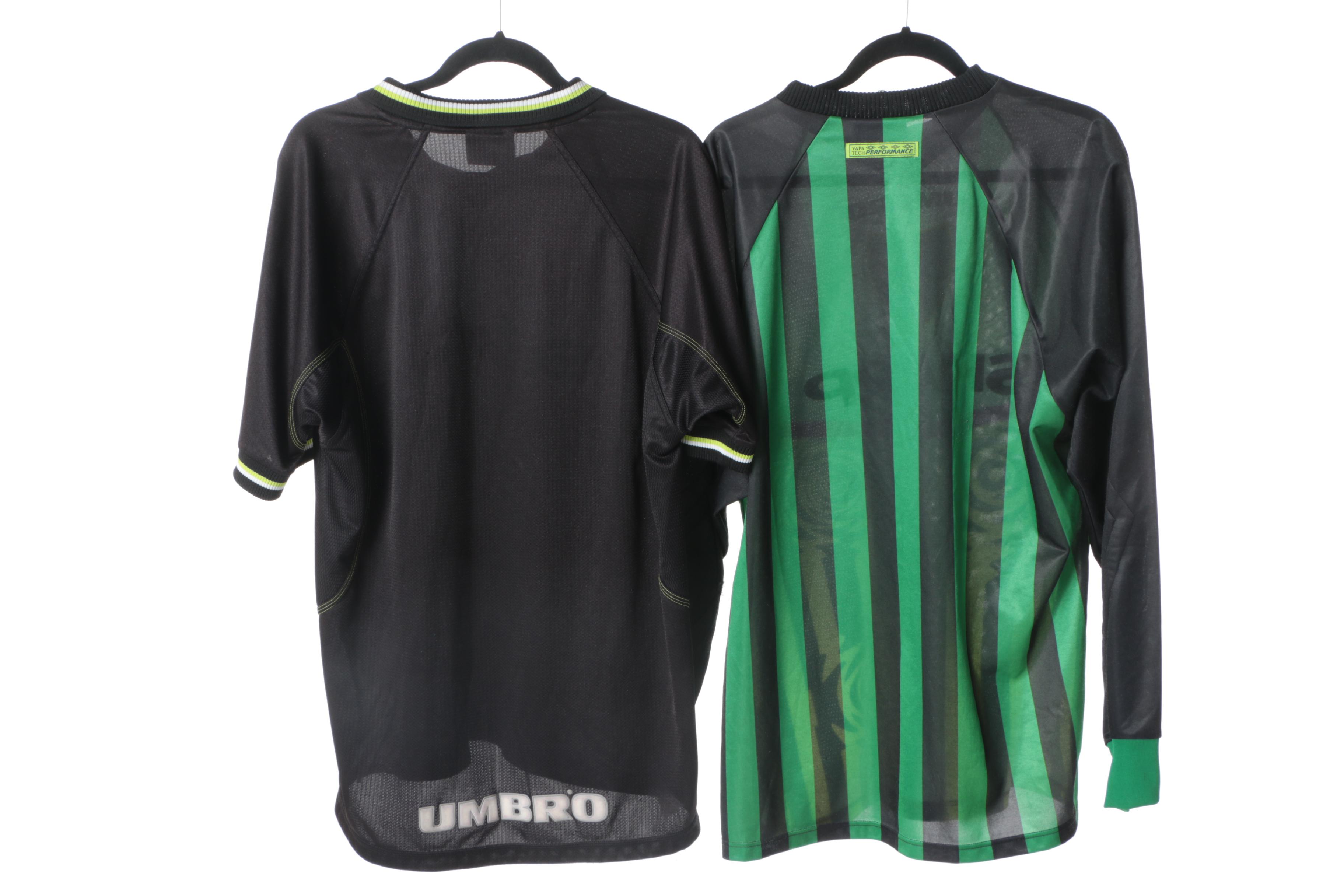 Manchester United, Newcastle United and Sunderland A.F.C Soccer Jerseys