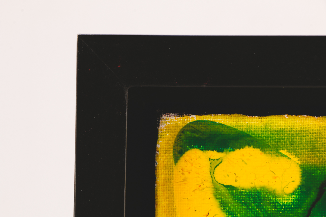 T. Marie Nolan Contemporary Outsider Folk Art Painting on Wood "Wild Horses"