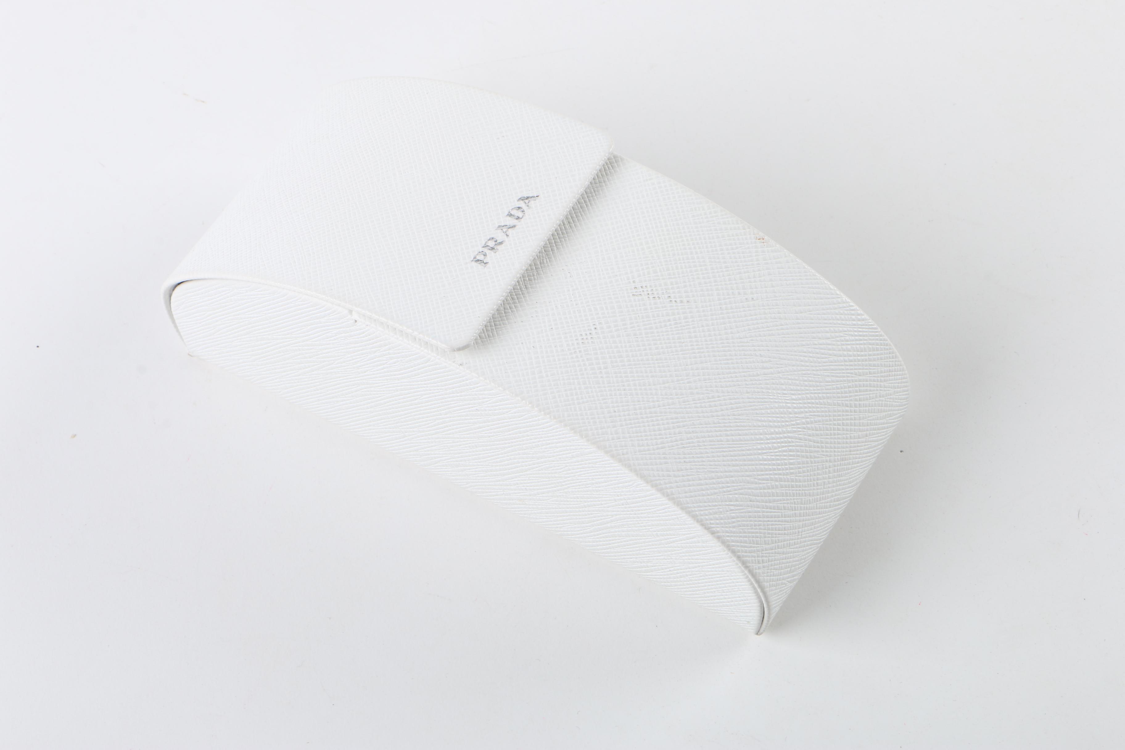 Prada SPR 02Q Cat Eye Sunglasses with Case