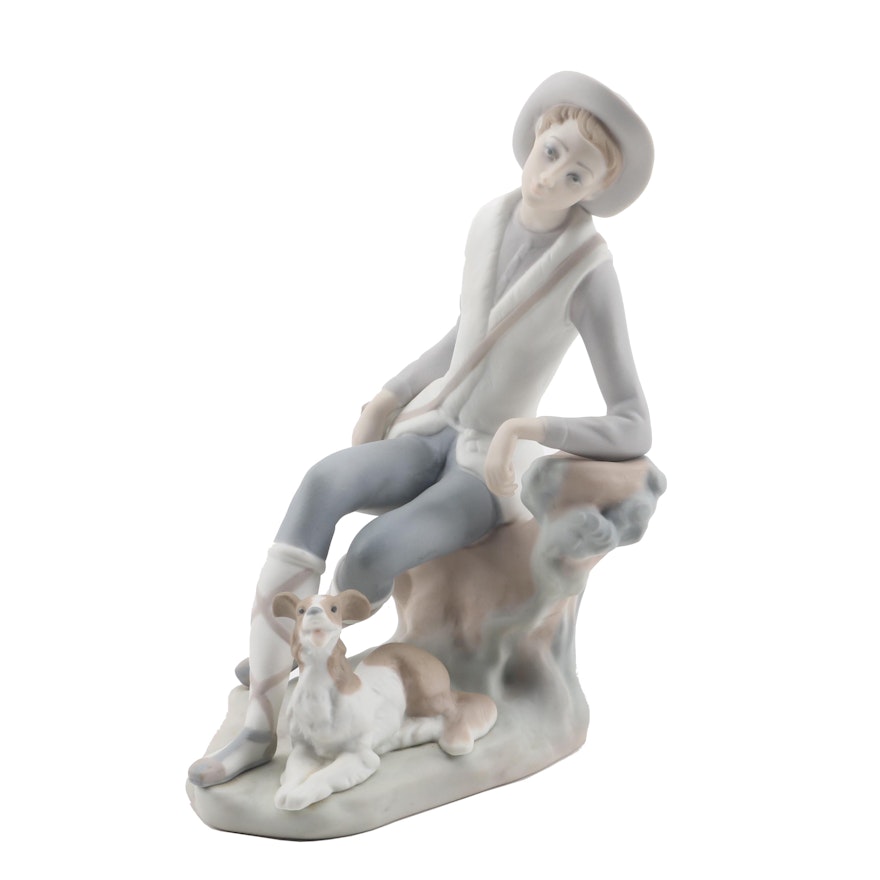 Lladró "Shepherd" Porcelain Figurine