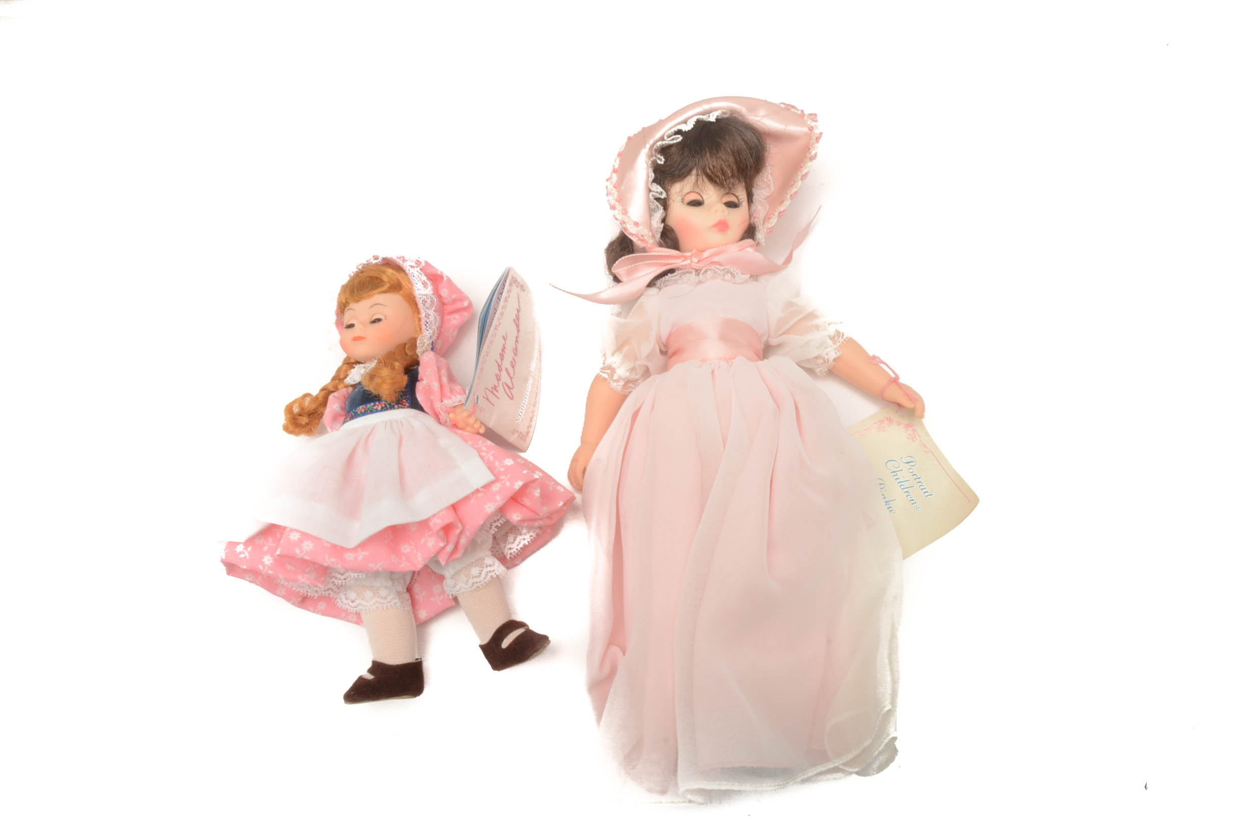 Madame Alexander Dolls Featuring "Elise" and "Elise Bride"