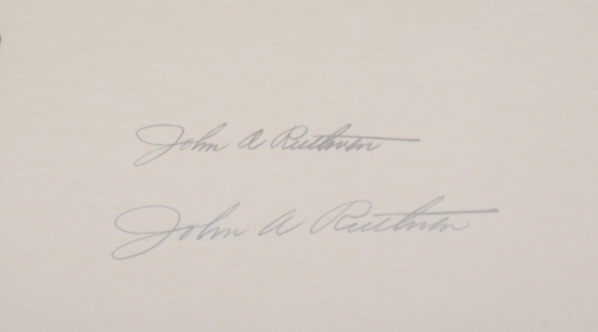 John Ruthven Signed Limited Edition Offset Lithograph "Wood Ducks"