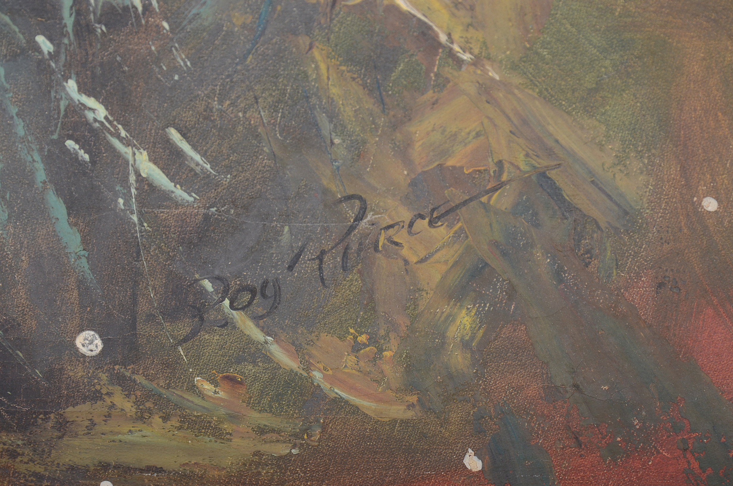 Roy Pierce Original Oil Painting on Canvas