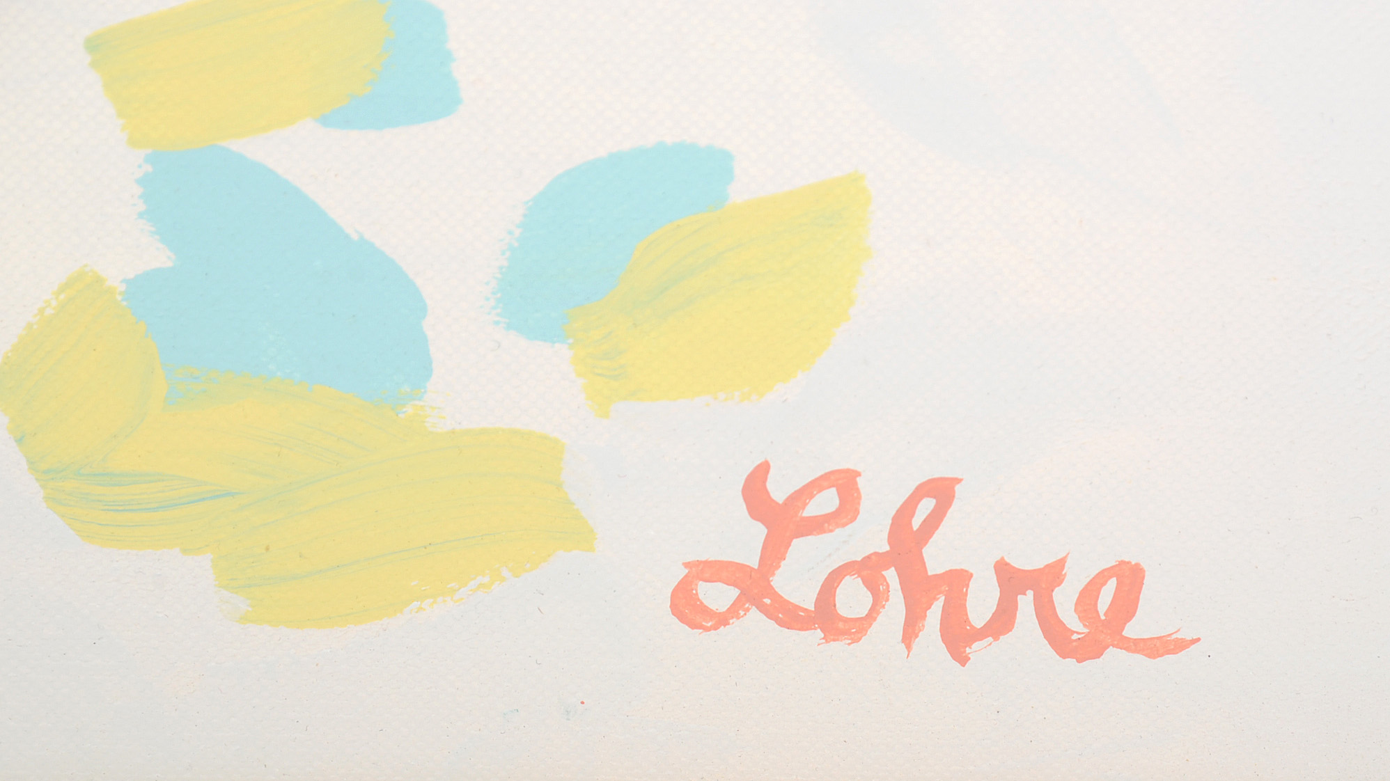 Tom Lohre Original Acrylic on Canvas "Dolphin Boy II"