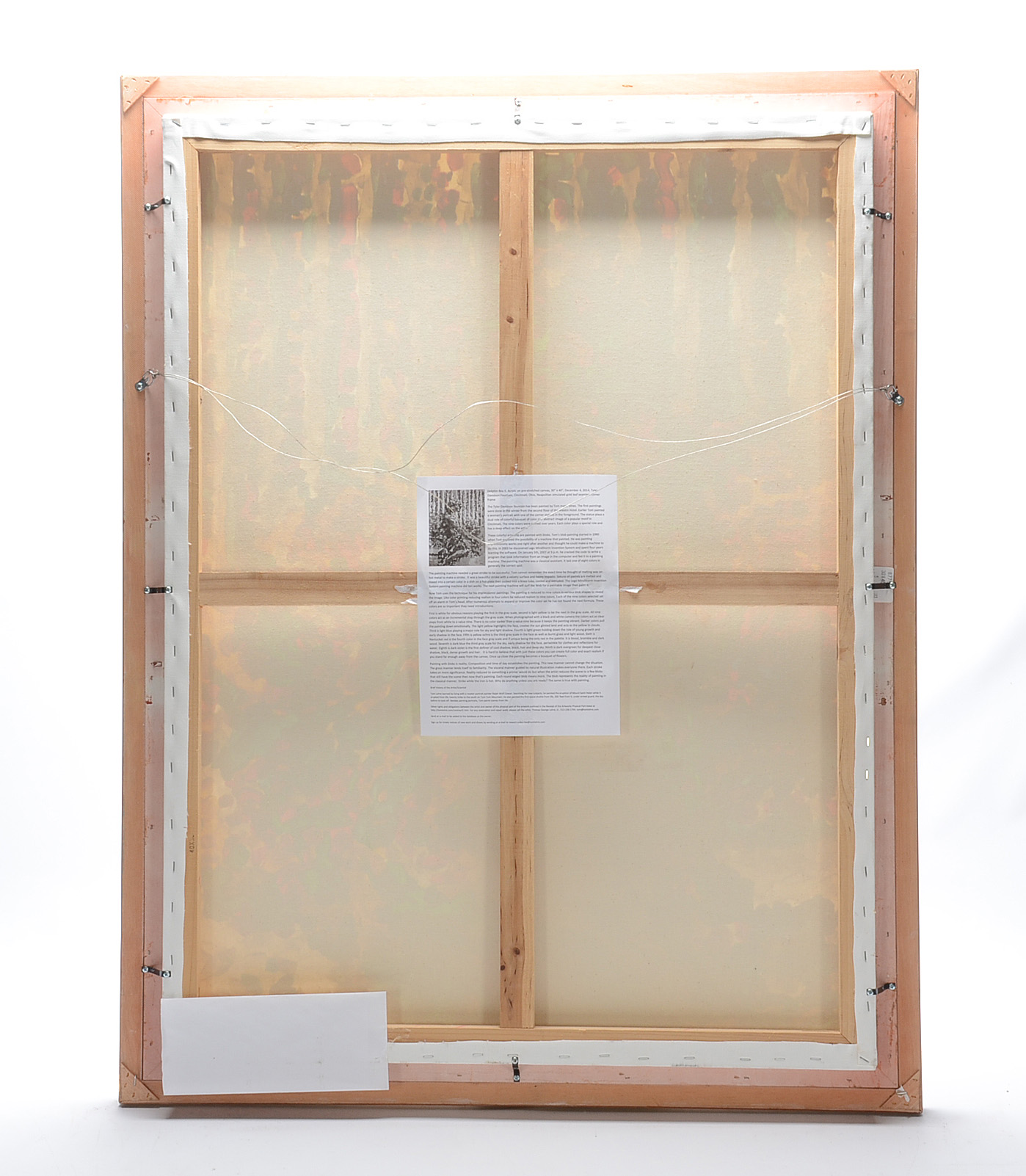 Tom Lohre Original Acrylic on Canvas "Dolphin Boy II"