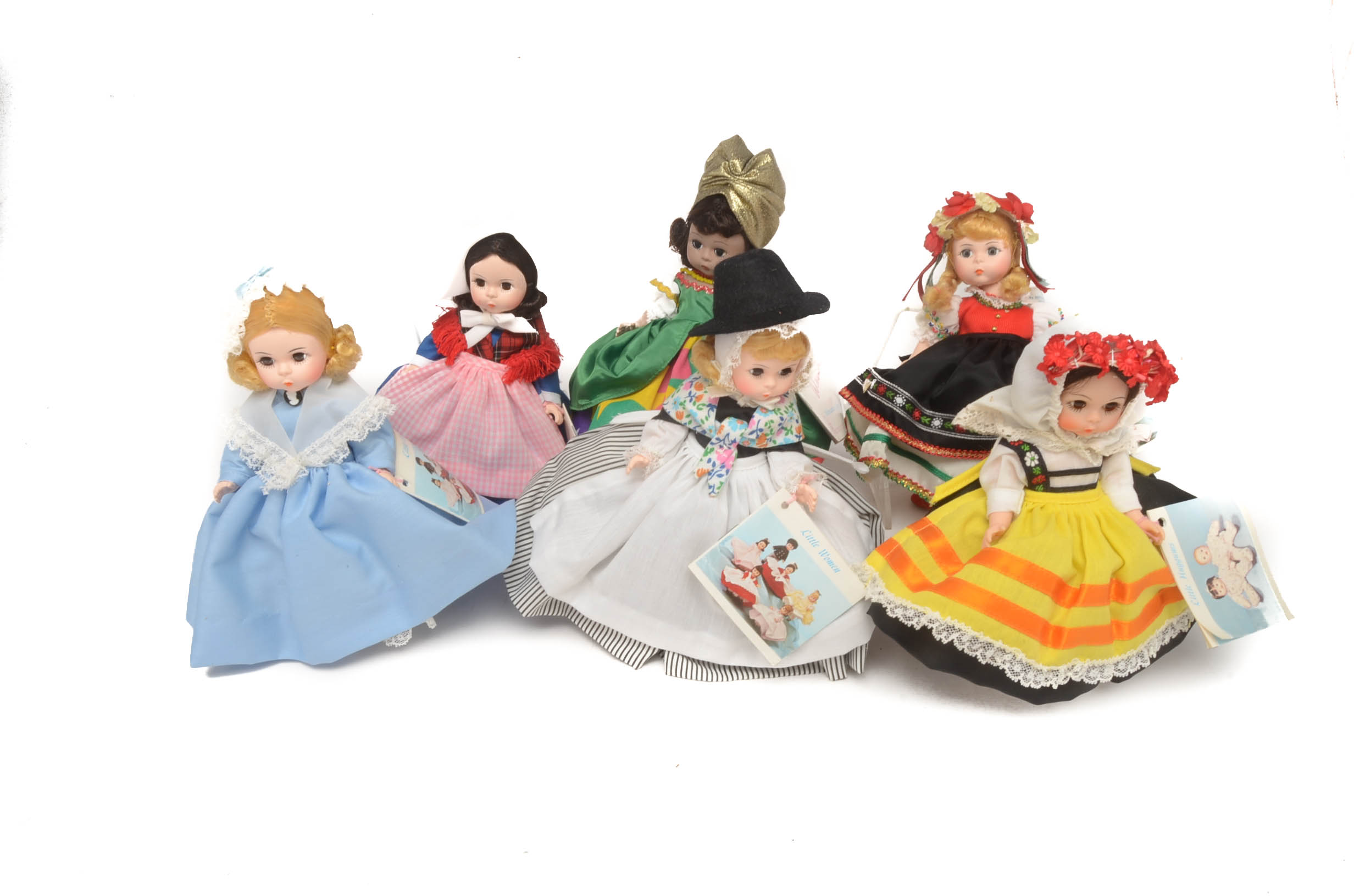 Collection of International Series Madame Alexander Dolls