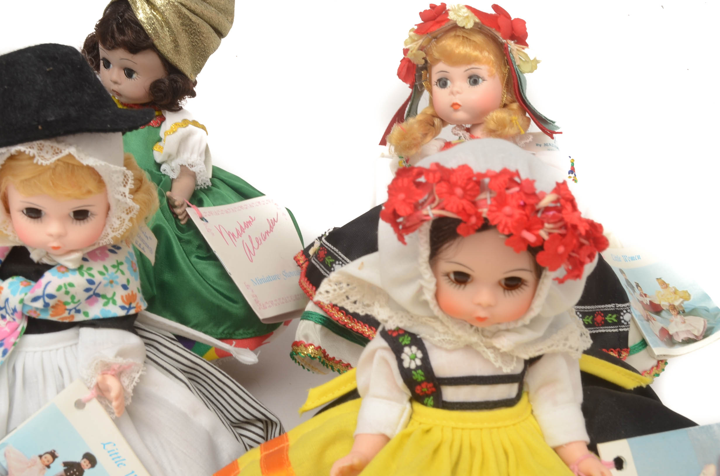 Collection of International Series Madame Alexander Dolls