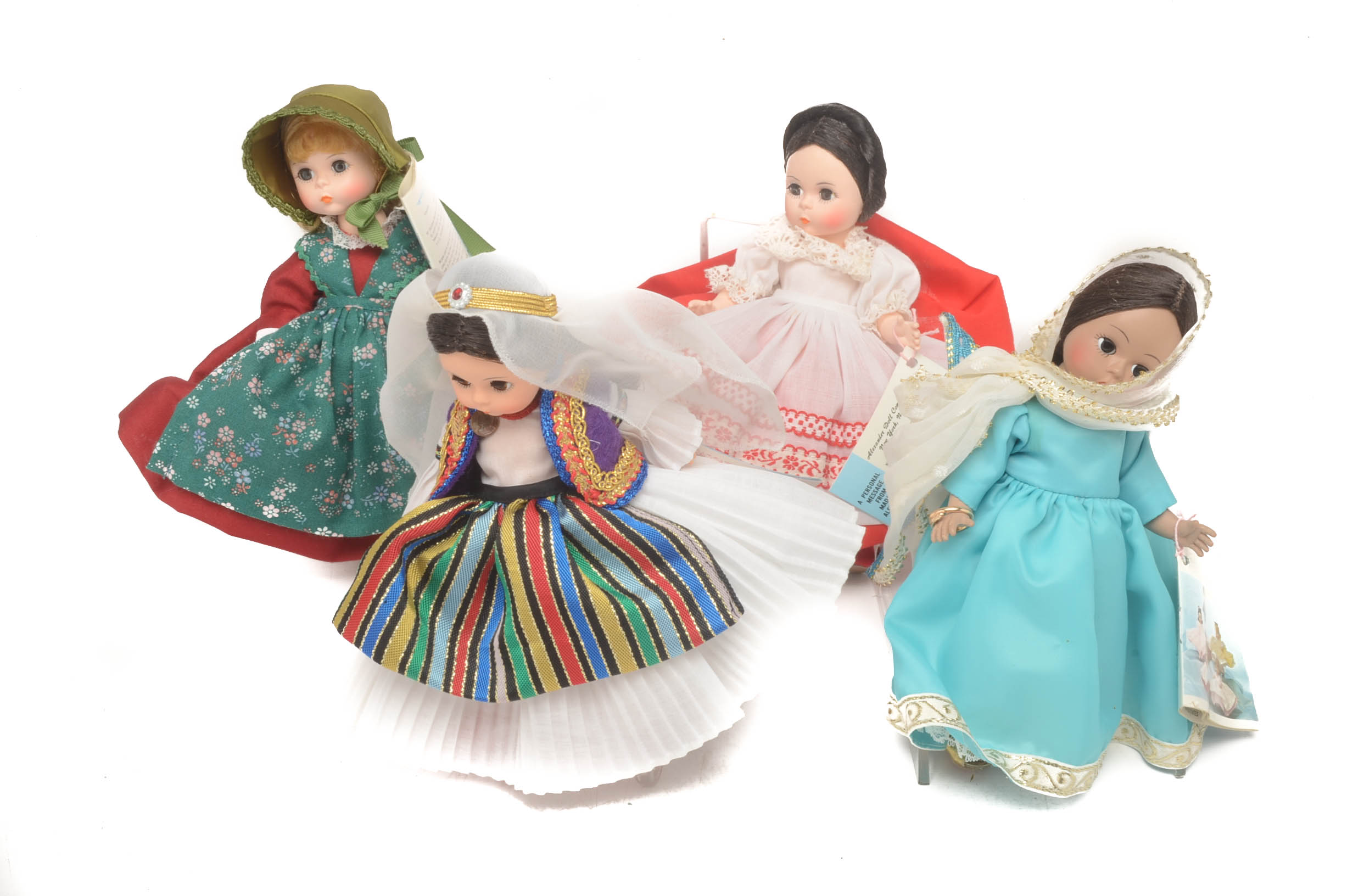 Collection of International Series Madame Alexander Dolls