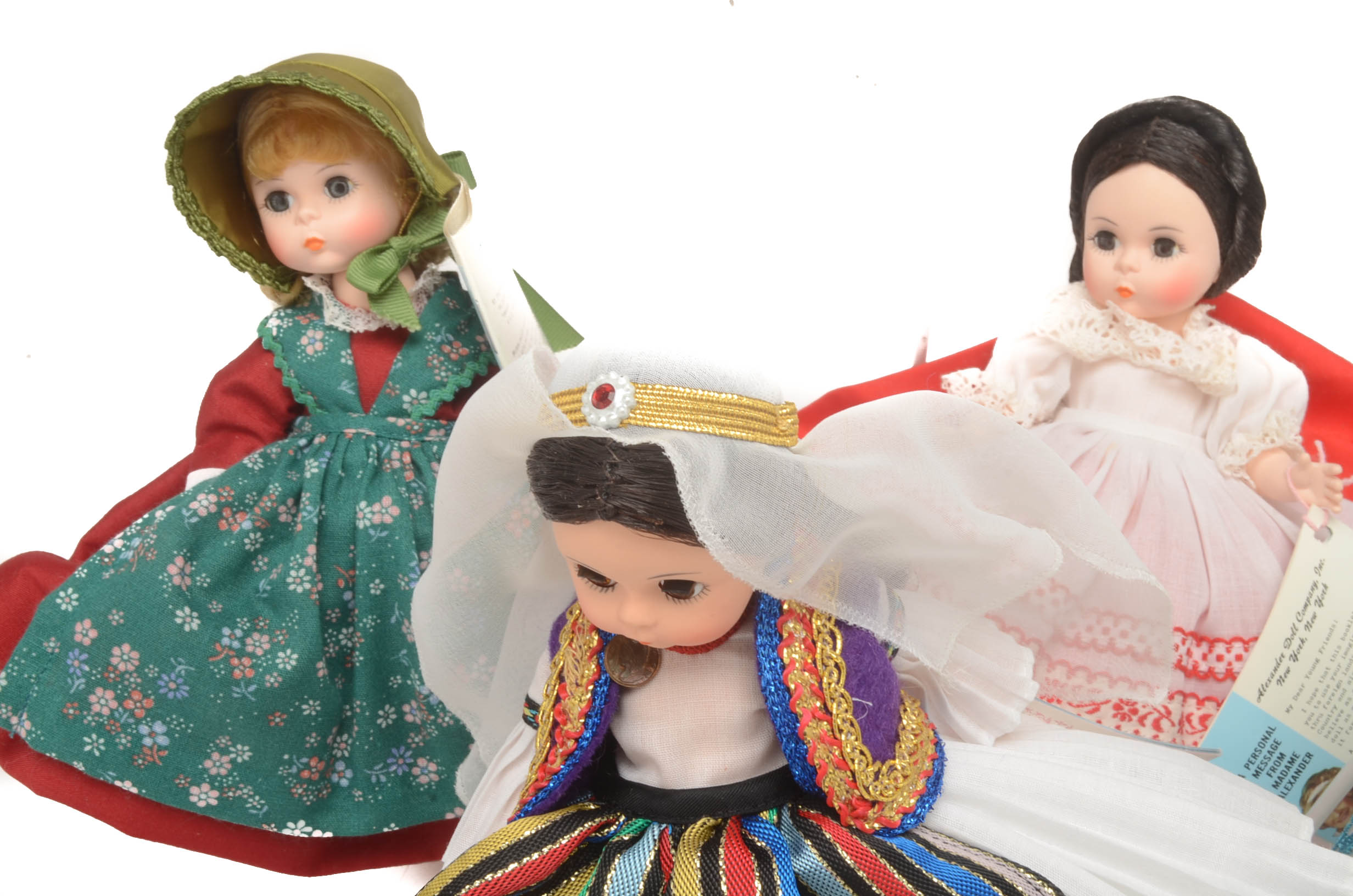 Collection of International Series Madame Alexander Dolls