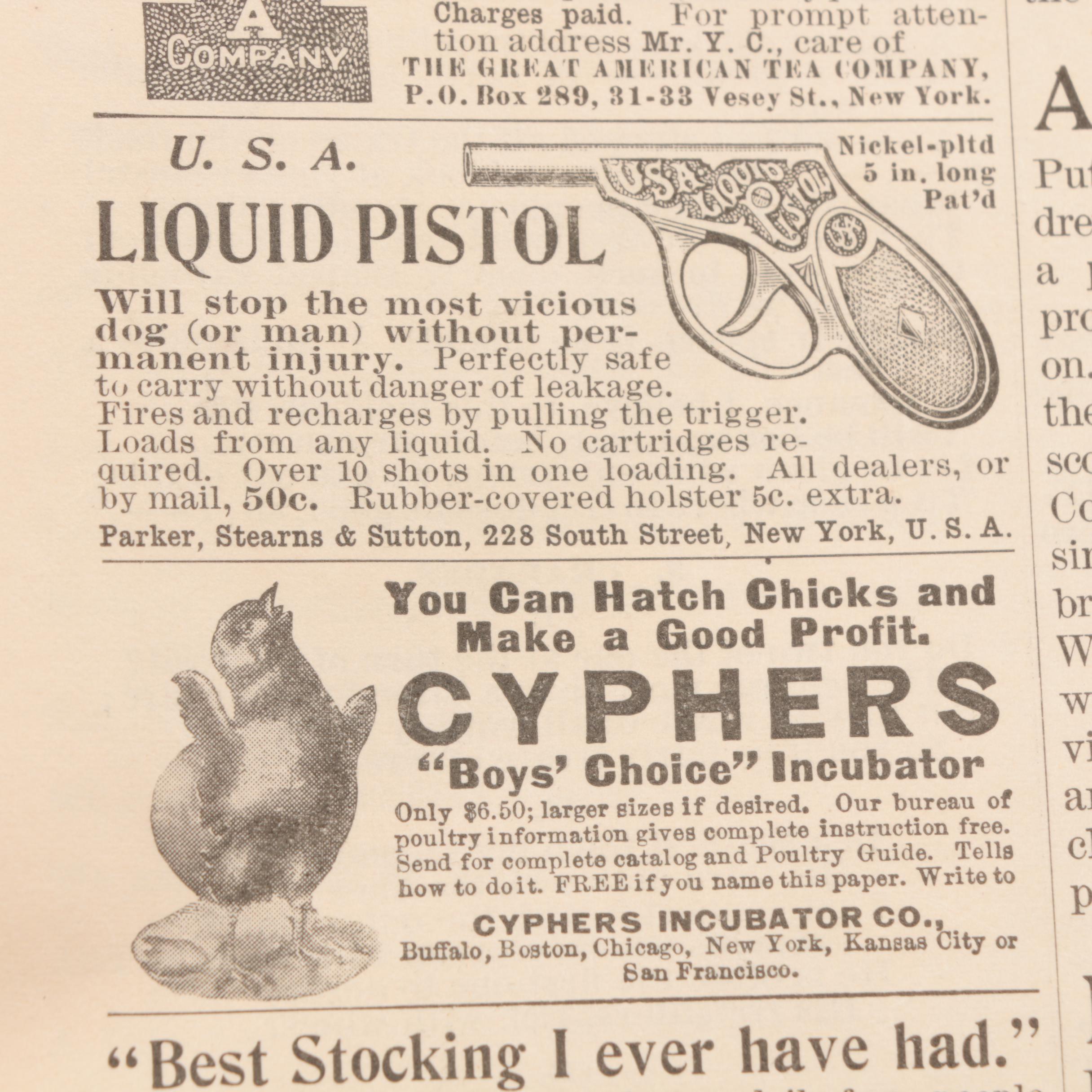 Compilations Of Early 20th Century "The Youth's Companion" Publications