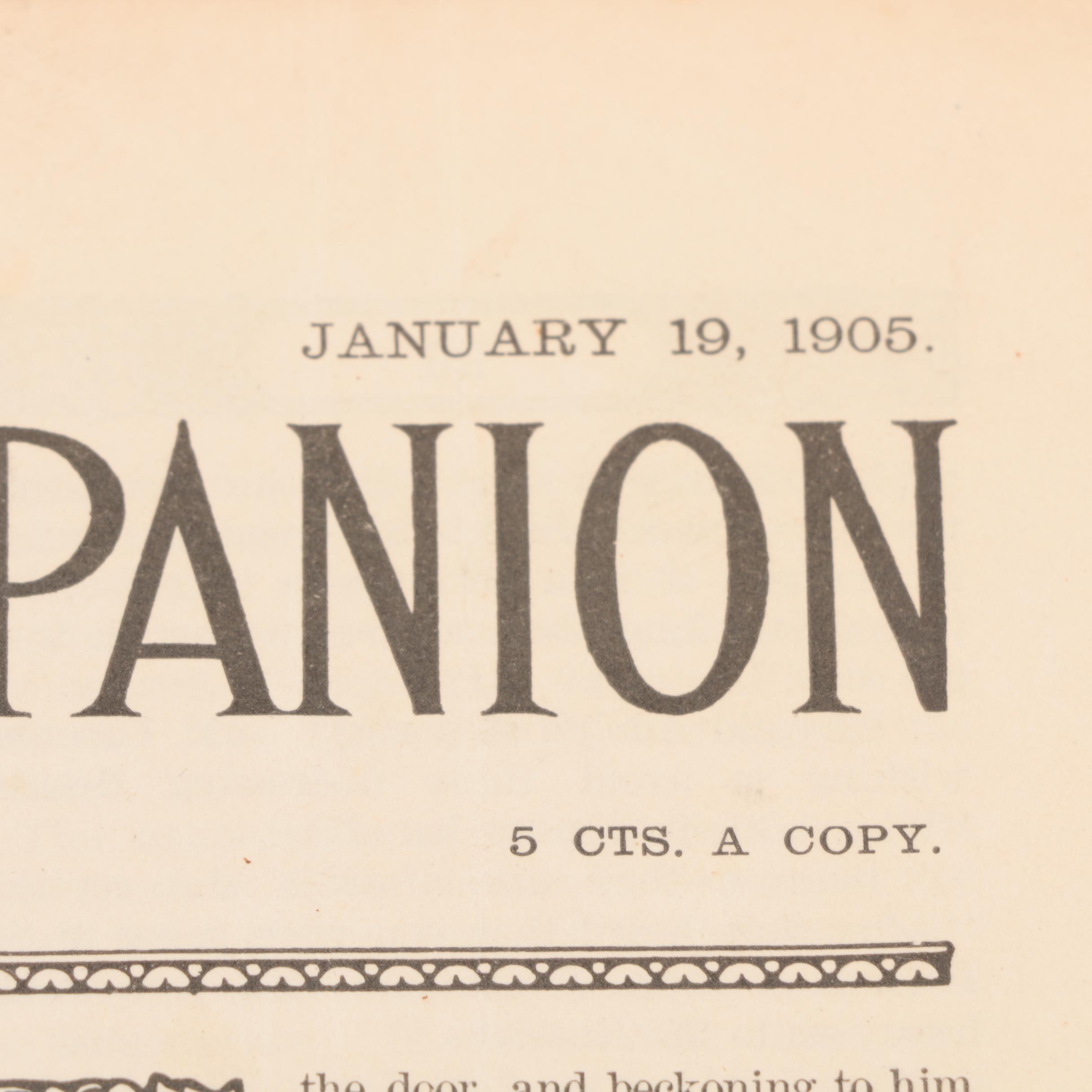 Compilations Of Early 20th Century "The Youth's Companion" Publications