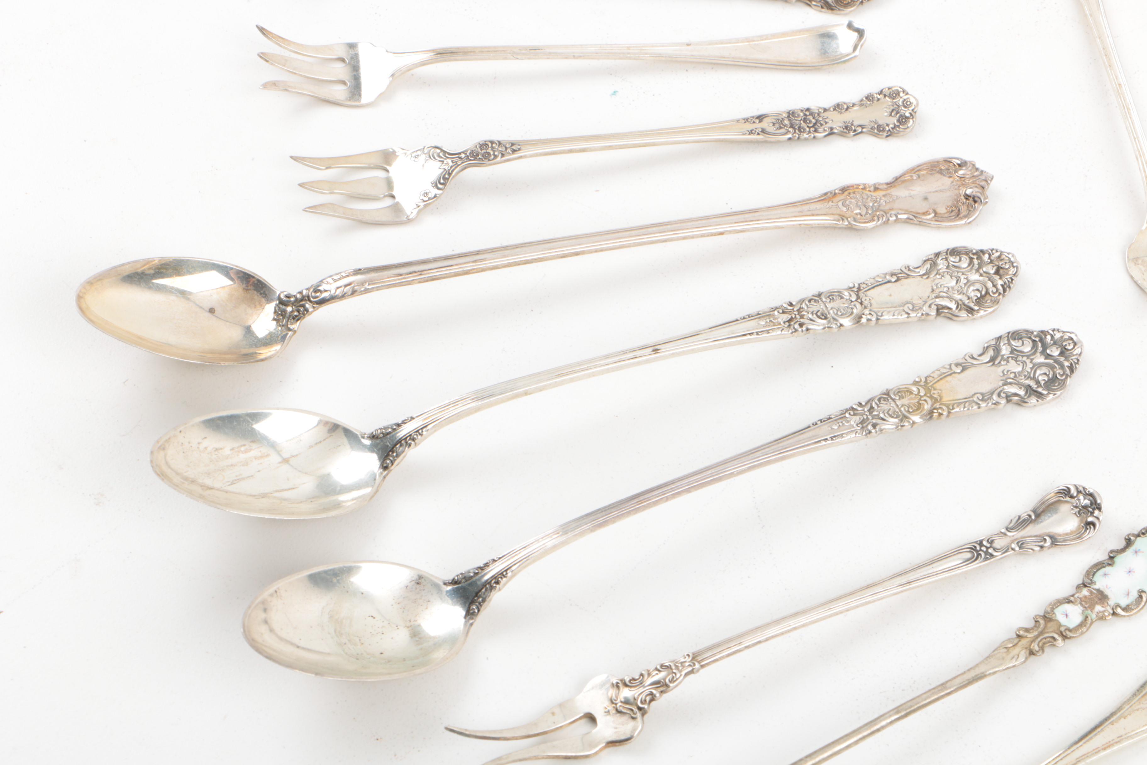 Assorted Vintage Sterling Silver Specialty Flatware