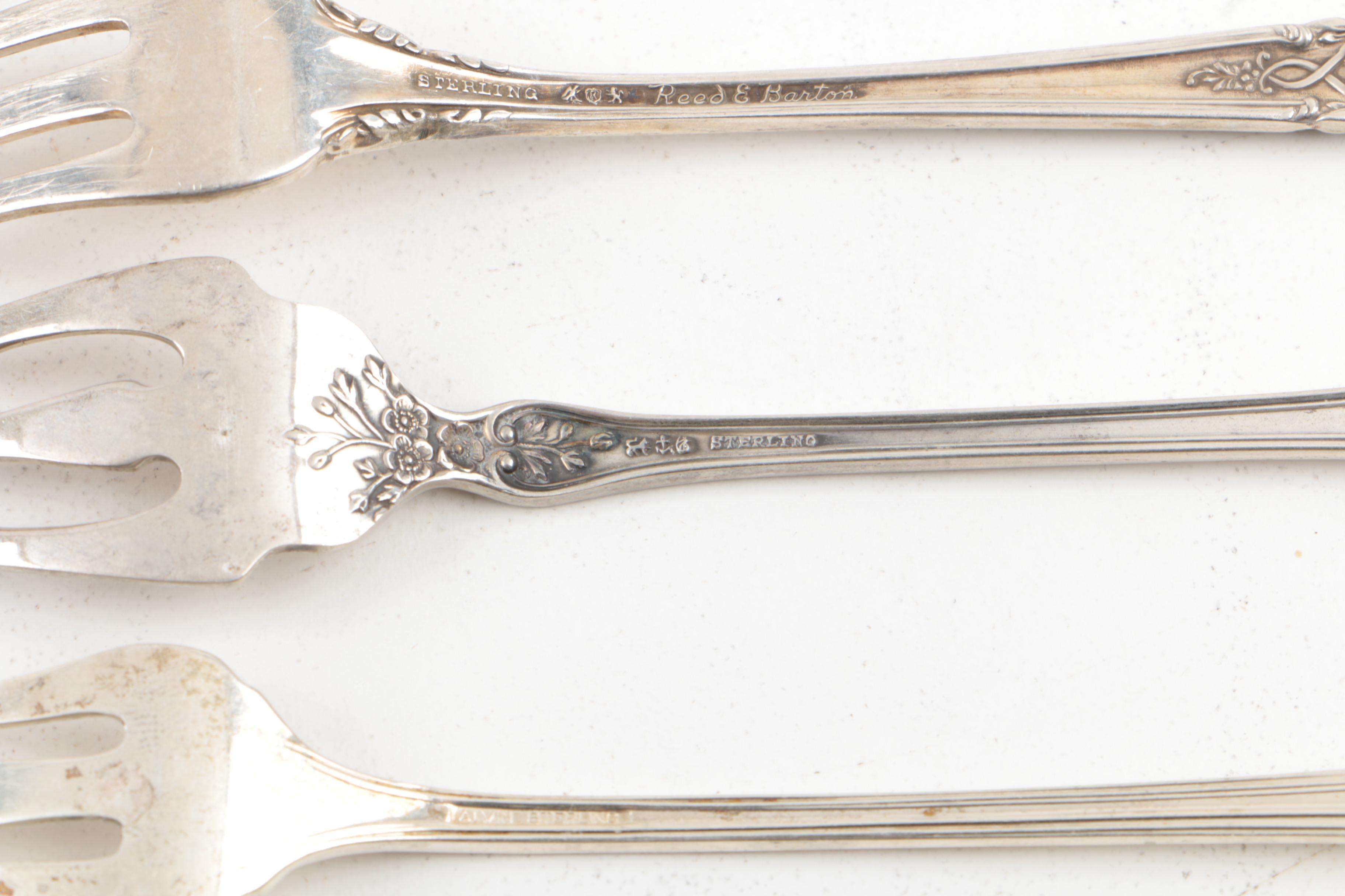 Assorted Vintage Sterling Silver Specialty Flatware