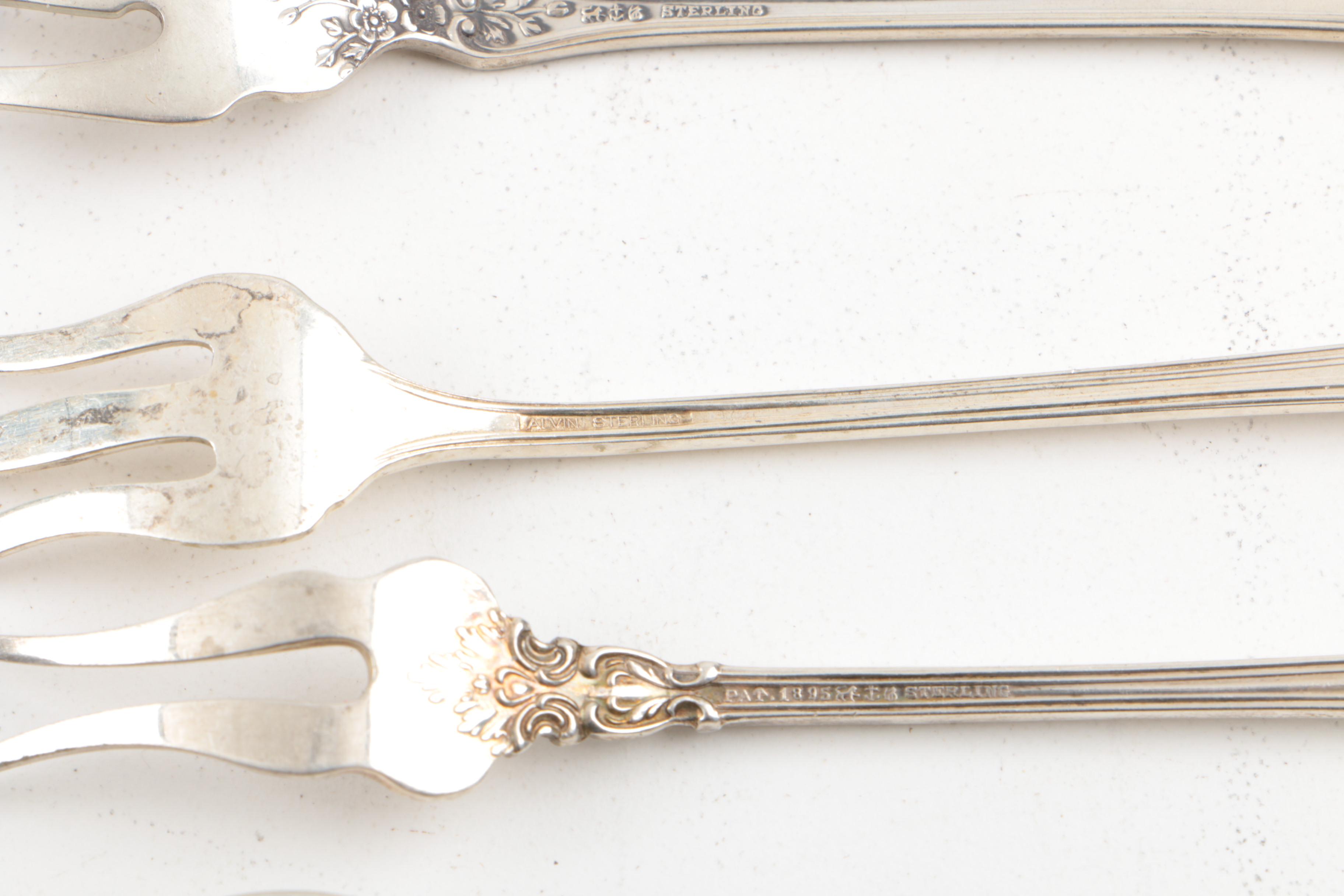 Assorted Vintage Sterling Silver Specialty Flatware