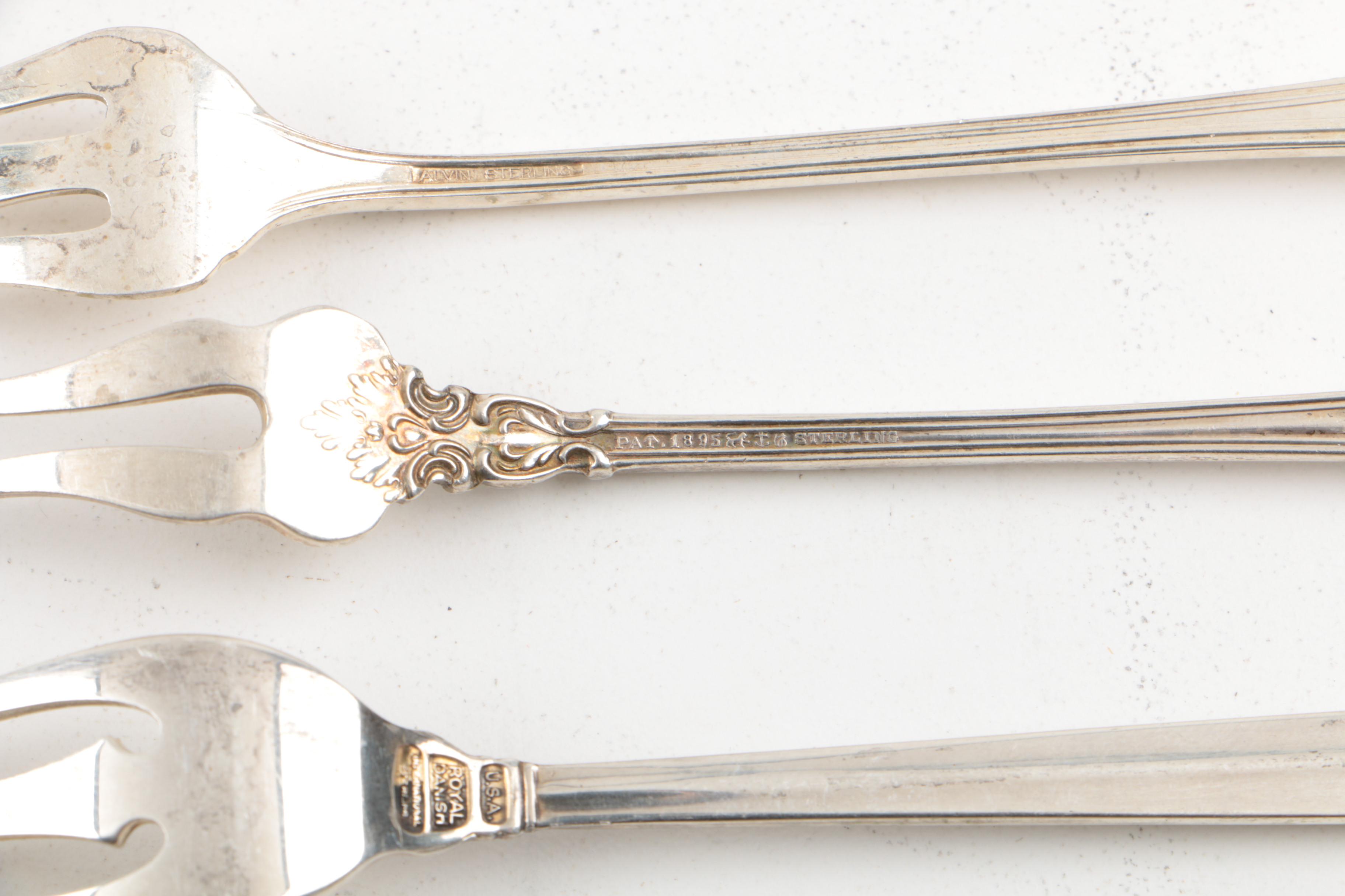 Assorted Vintage Sterling Silver Specialty Flatware