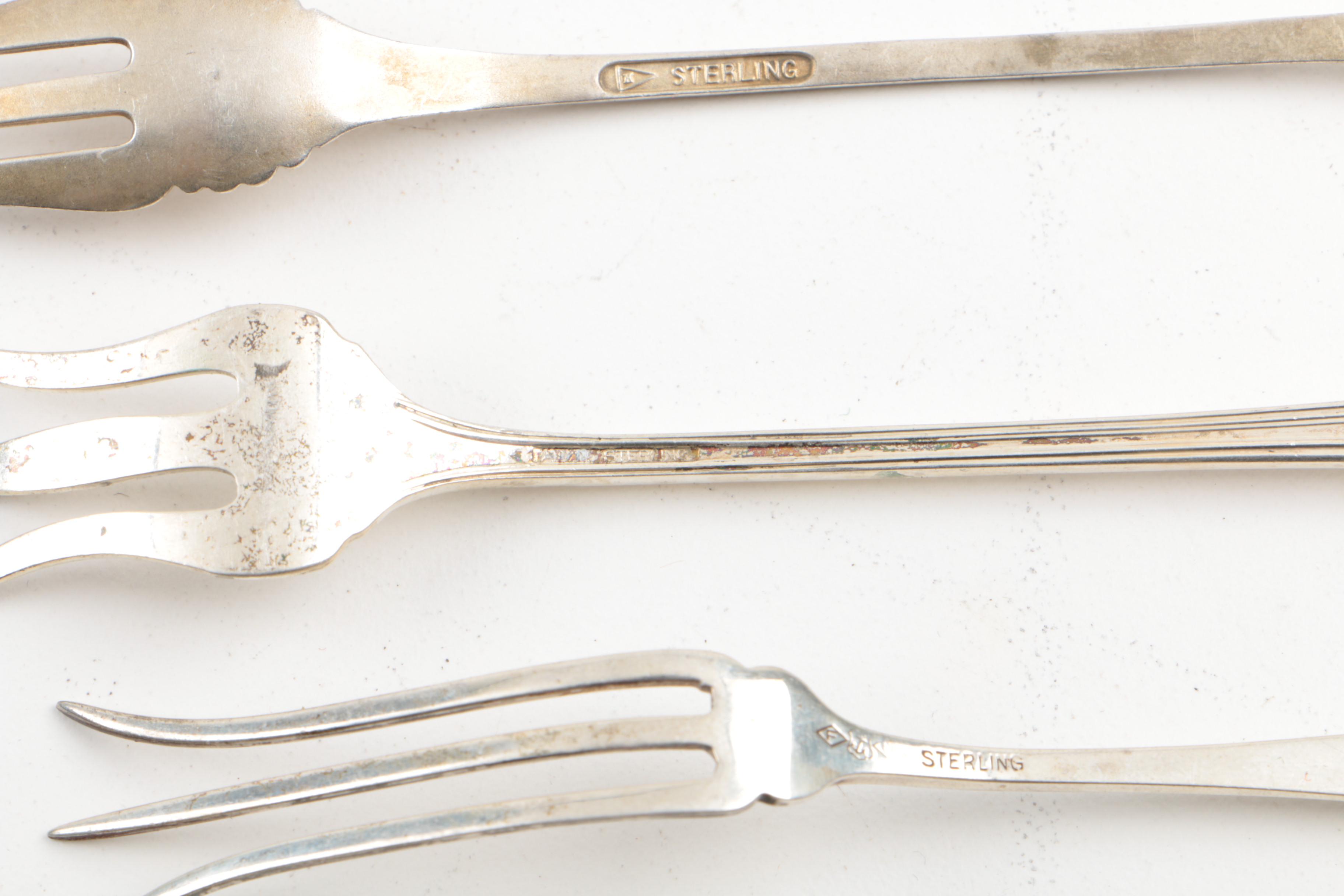 Assorted Vintage Sterling Silver Specialty Flatware