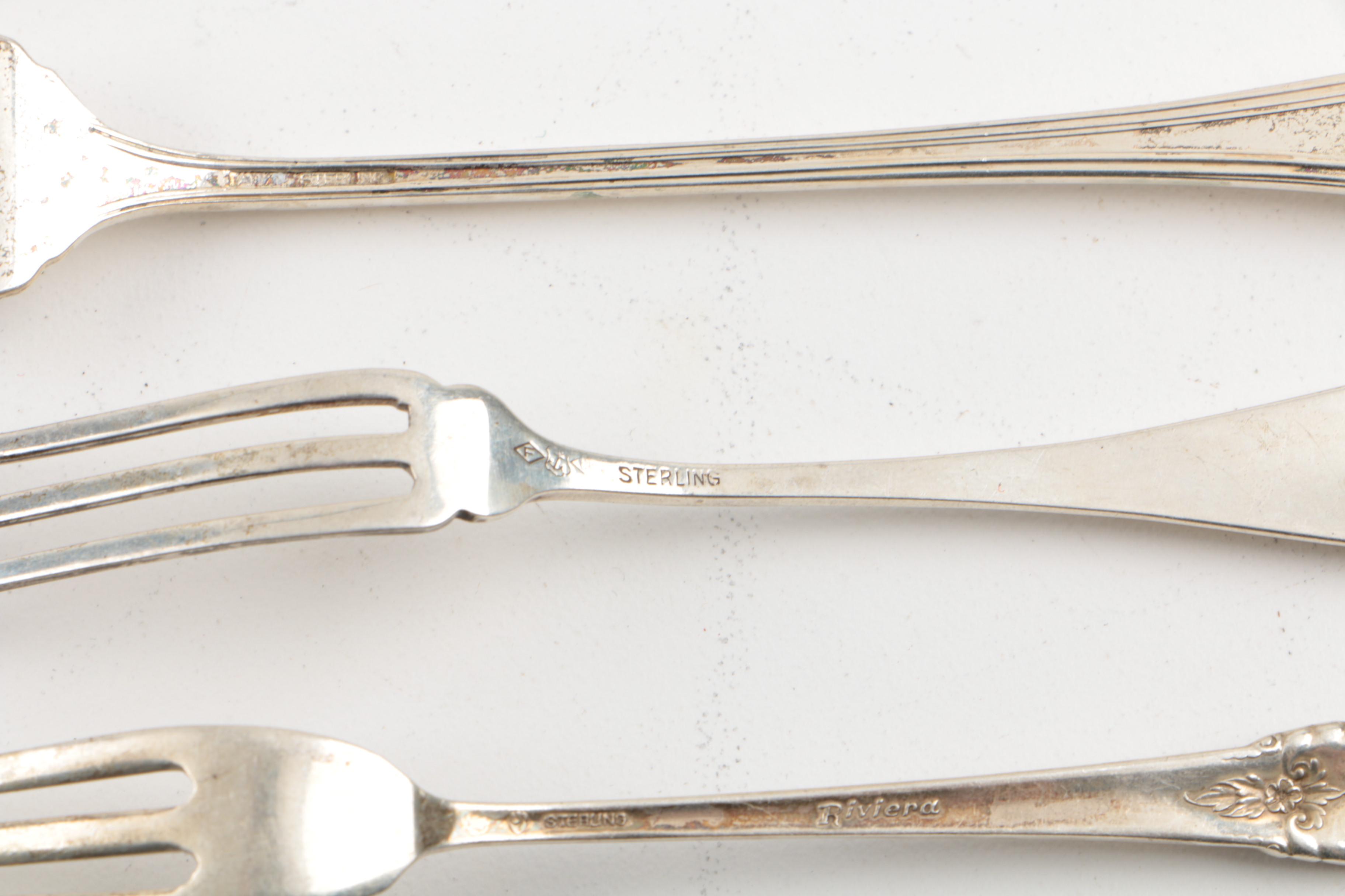 Assorted Vintage Sterling Silver Specialty Flatware