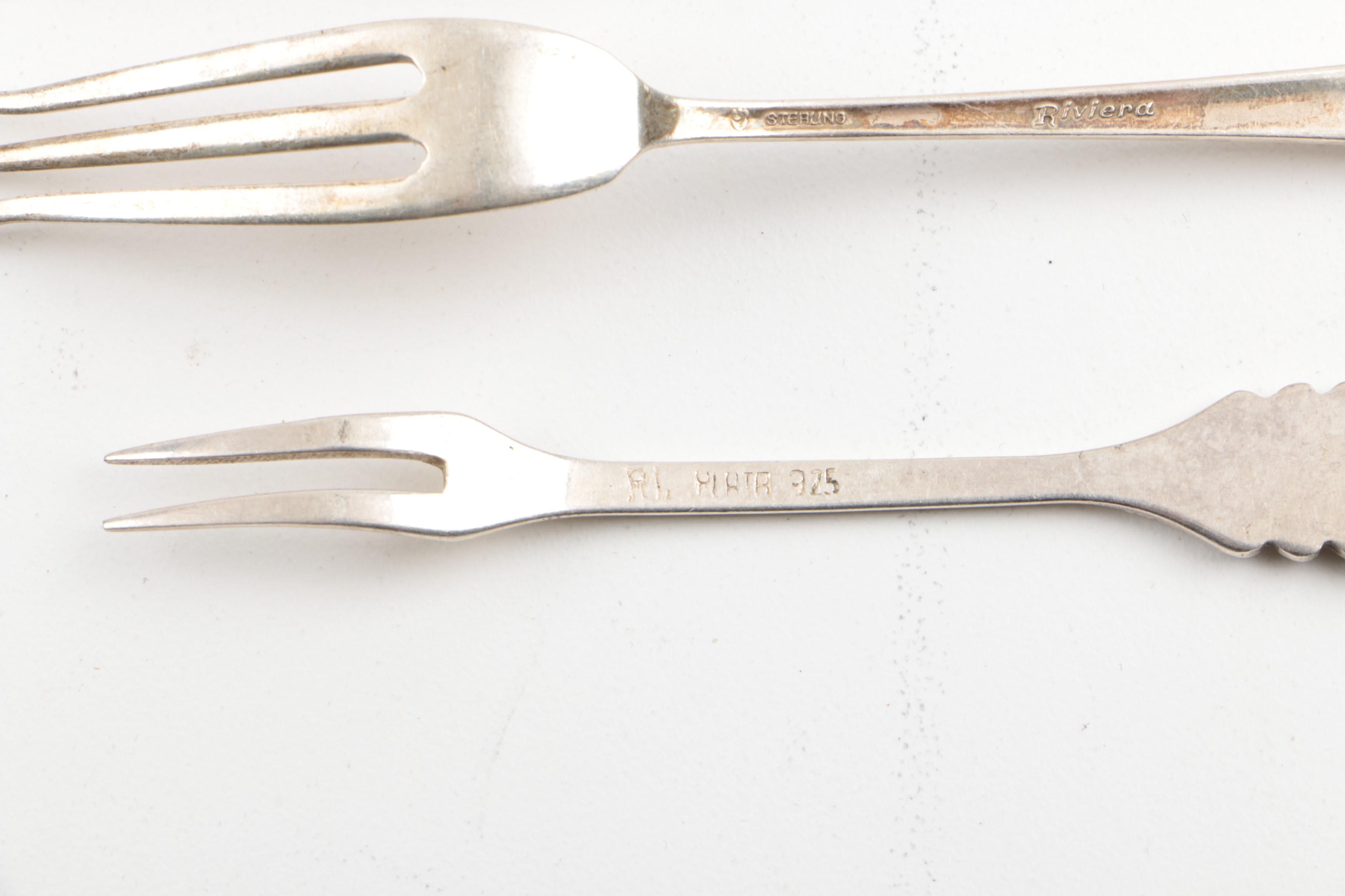 Assorted Vintage Sterling Silver Specialty Flatware