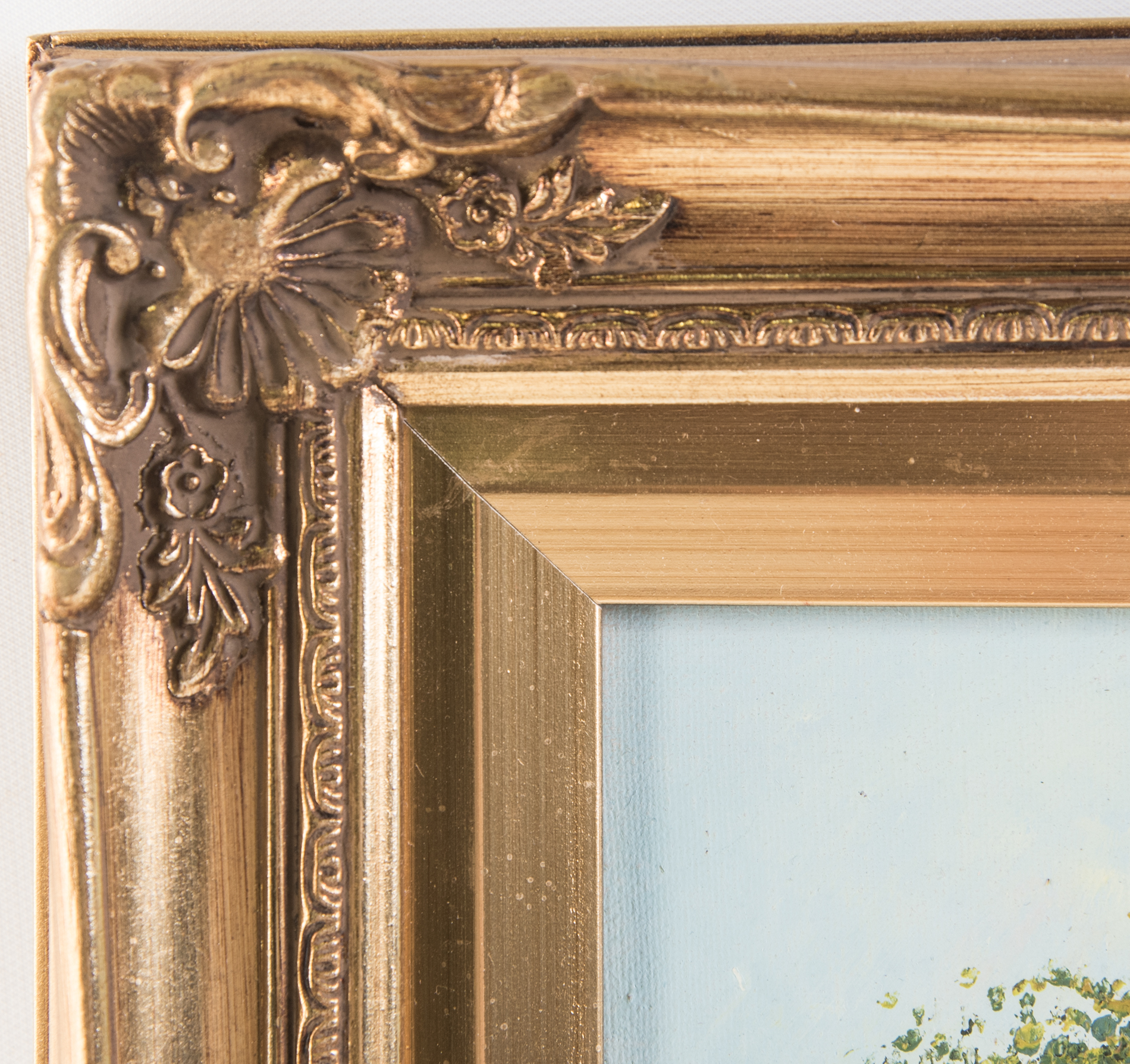 Original T. Carson Oil on Canvas Impressionist Painting of a Parisian Street