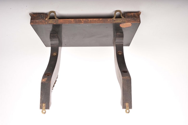 Late 19th Century Ebonized Triple Fusee Bracket Clock