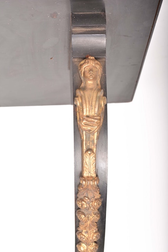 Late 19th Century Ebonized Triple Fusee Bracket Clock