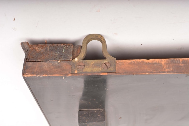 Late 19th Century Ebonized Triple Fusee Bracket Clock