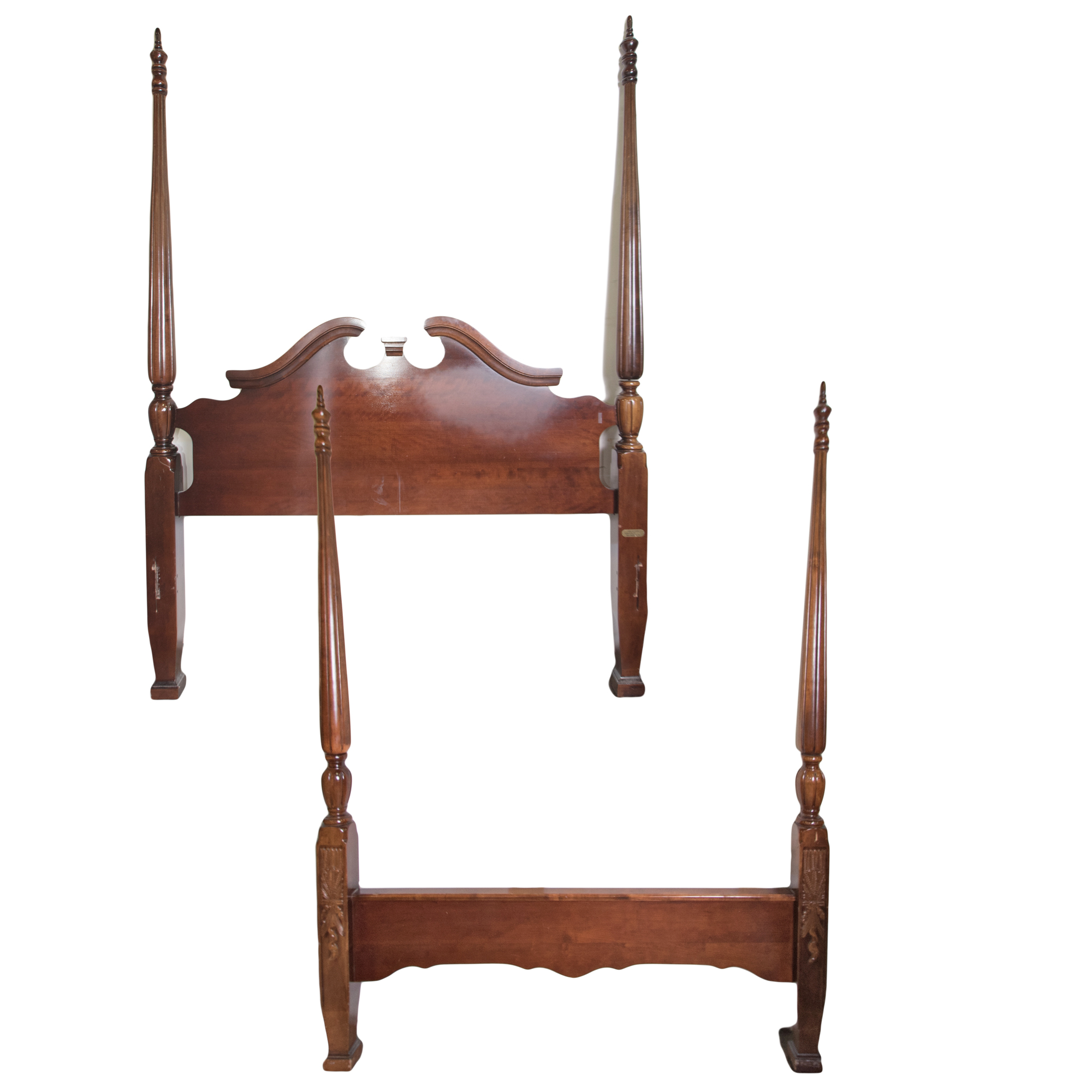 Hood Furniture Cherry Ltd Edition Queen Size Four Poster Cochran Bed