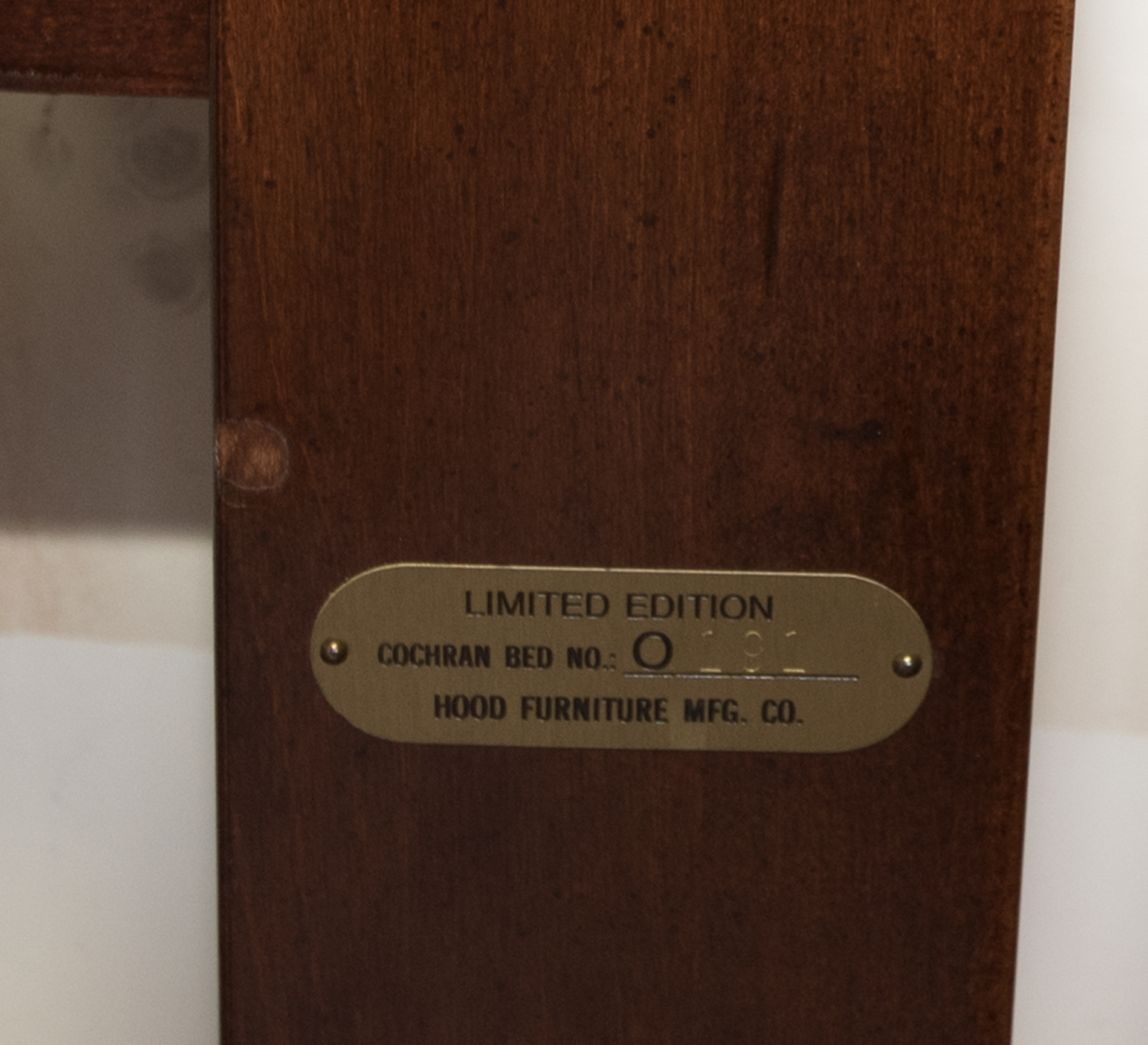 Hood Furniture Cherry Ltd Edition Queen Size Four Poster Cochran Bed