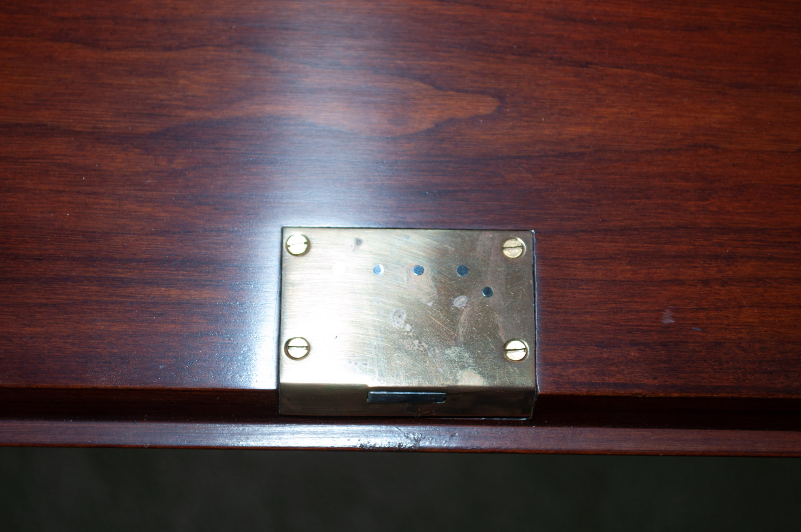 Henkel-Harris Wild Black Cherry "John Hancock" Bookcase Secretary Desk