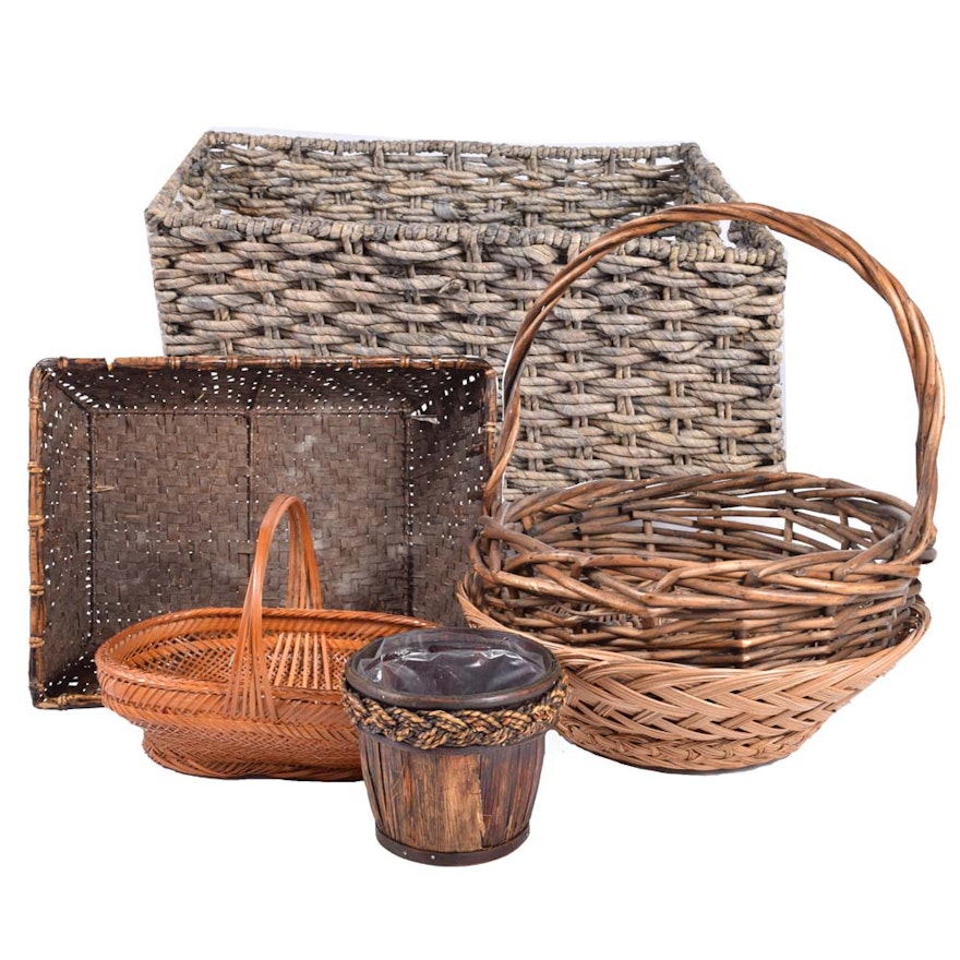 Collection of Decorative Baskets