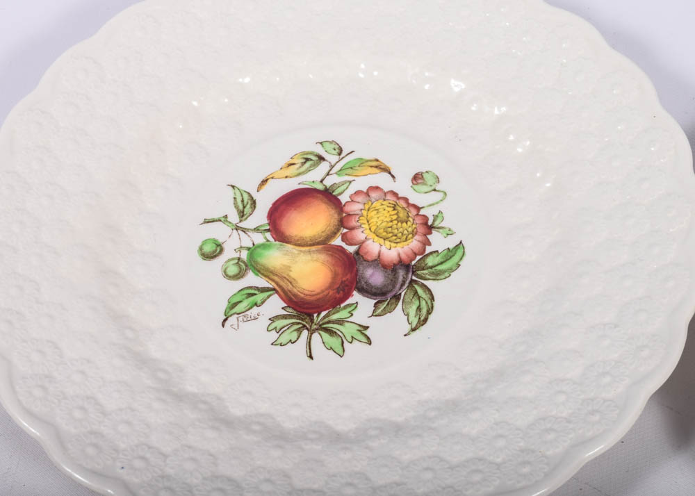 Copeland Spode "Alden" Earthenware Luncheon Plates