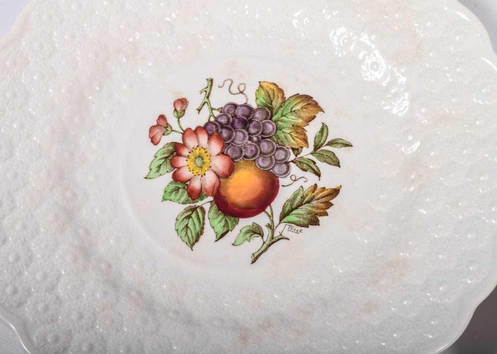 Copeland Spode "Alden" Earthenware Luncheon Plates