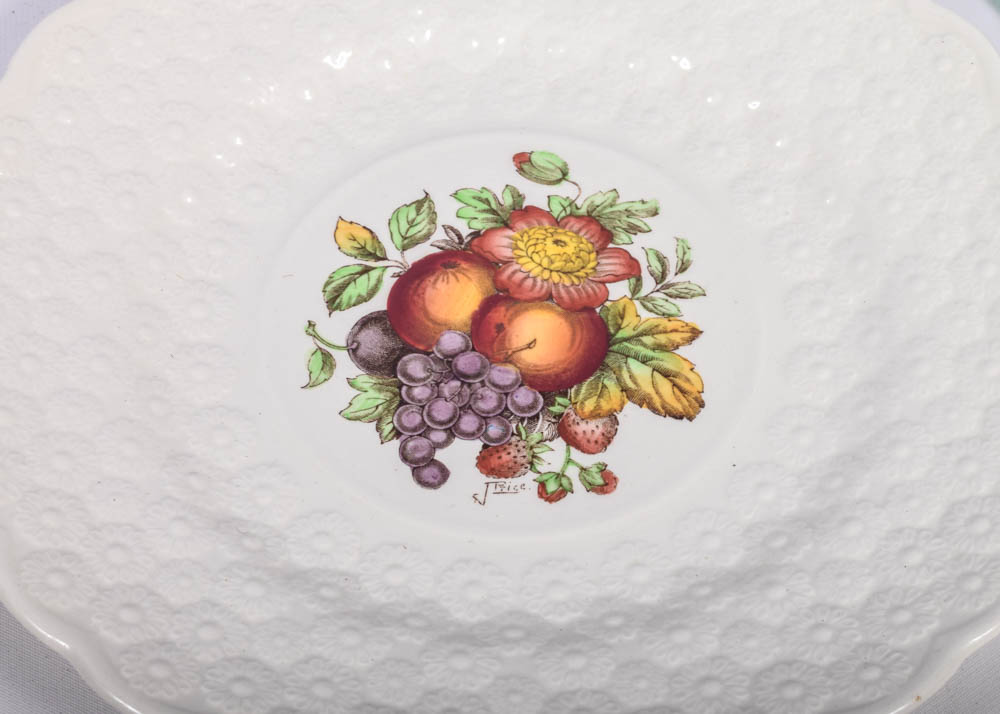 Copeland Spode "Alden" Earthenware Luncheon Plates