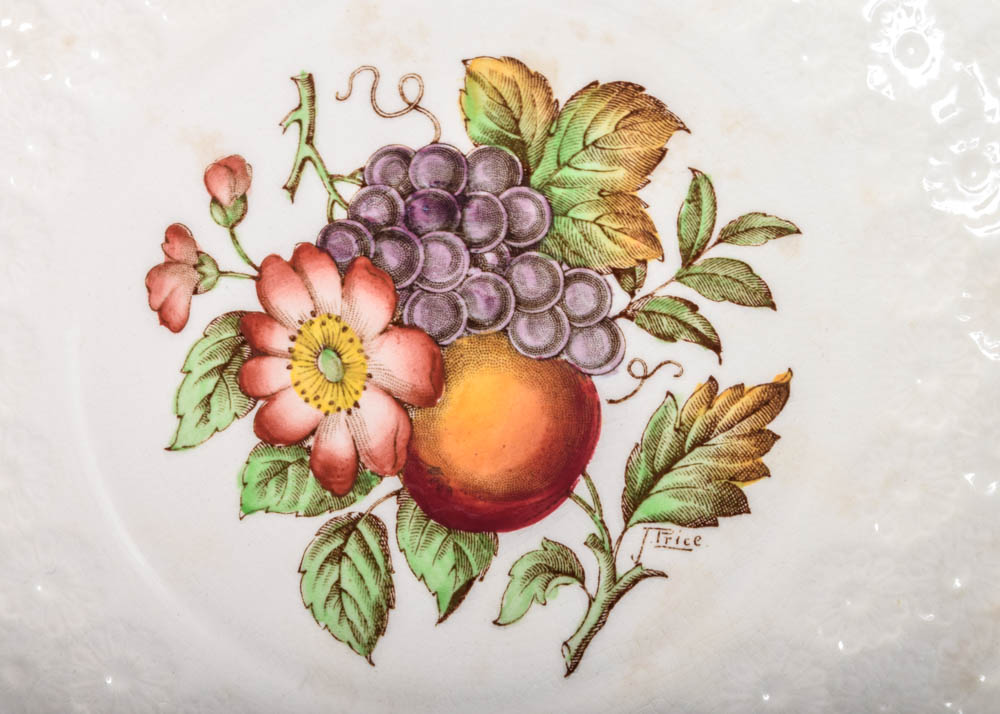 Copeland Spode "Alden" Earthenware Luncheon Plates