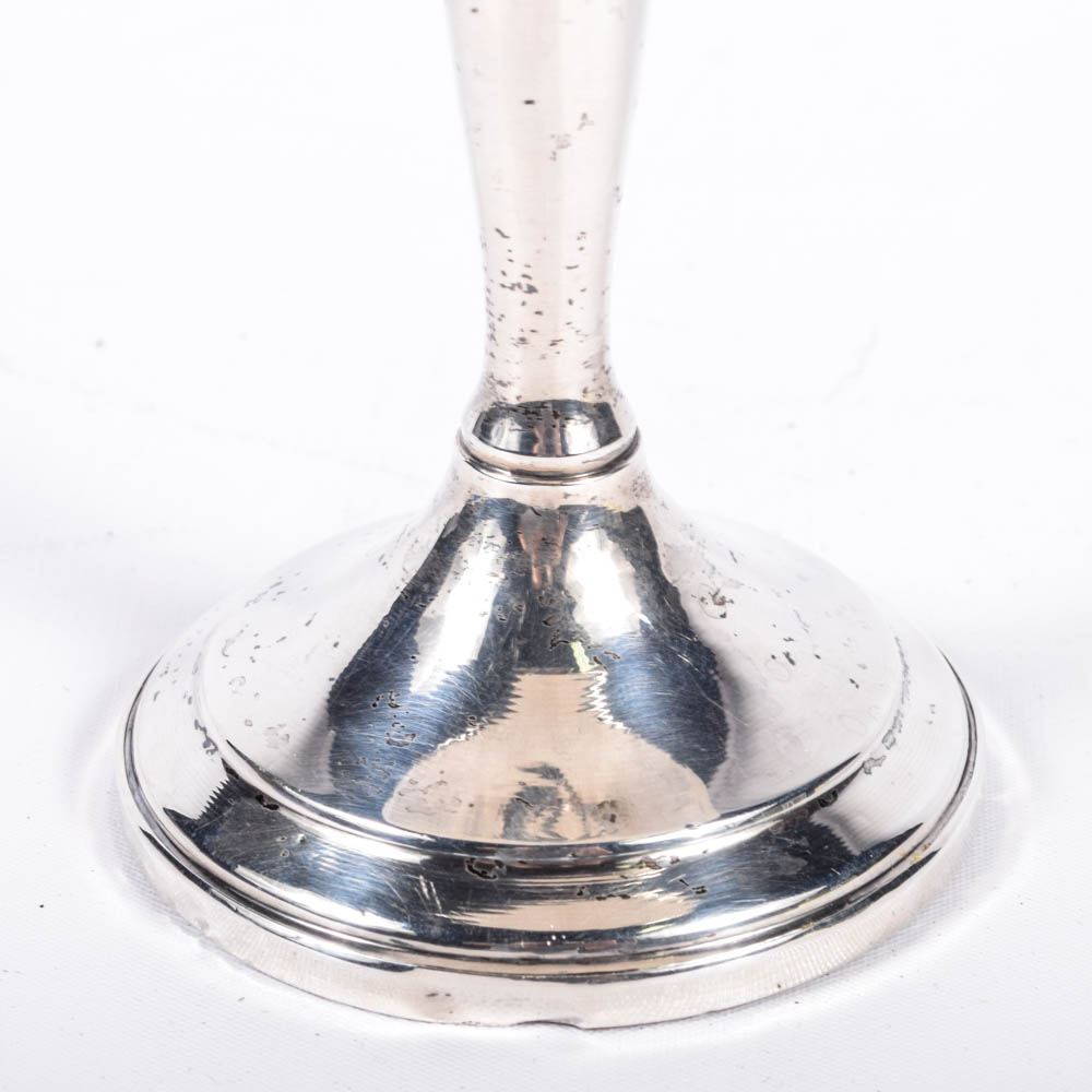 Vintage Acme Weighted Sterling Silver Compote