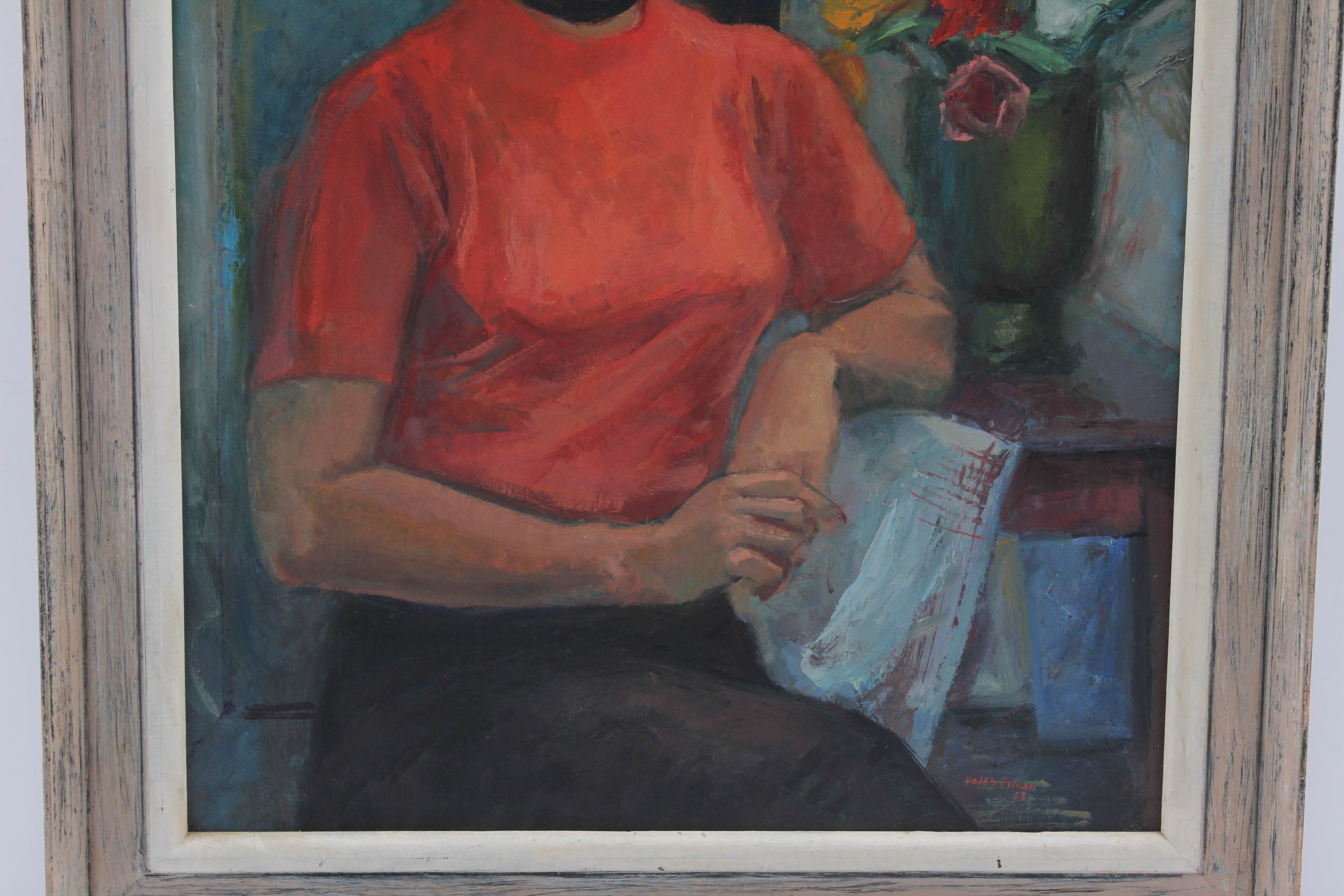 Helen Kandel Hyman Oil Portrait