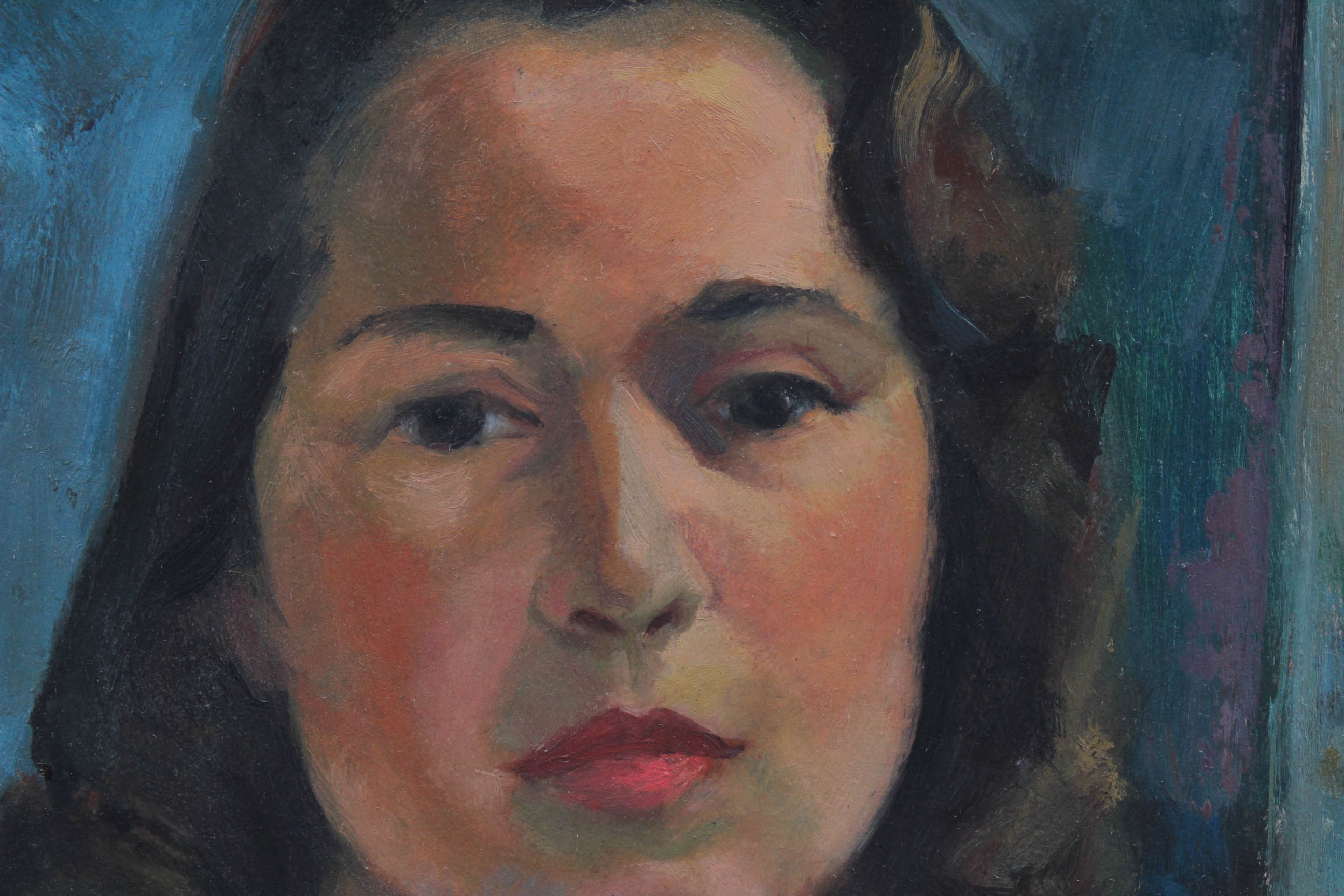 Helen Kandel Hyman Oil Portrait