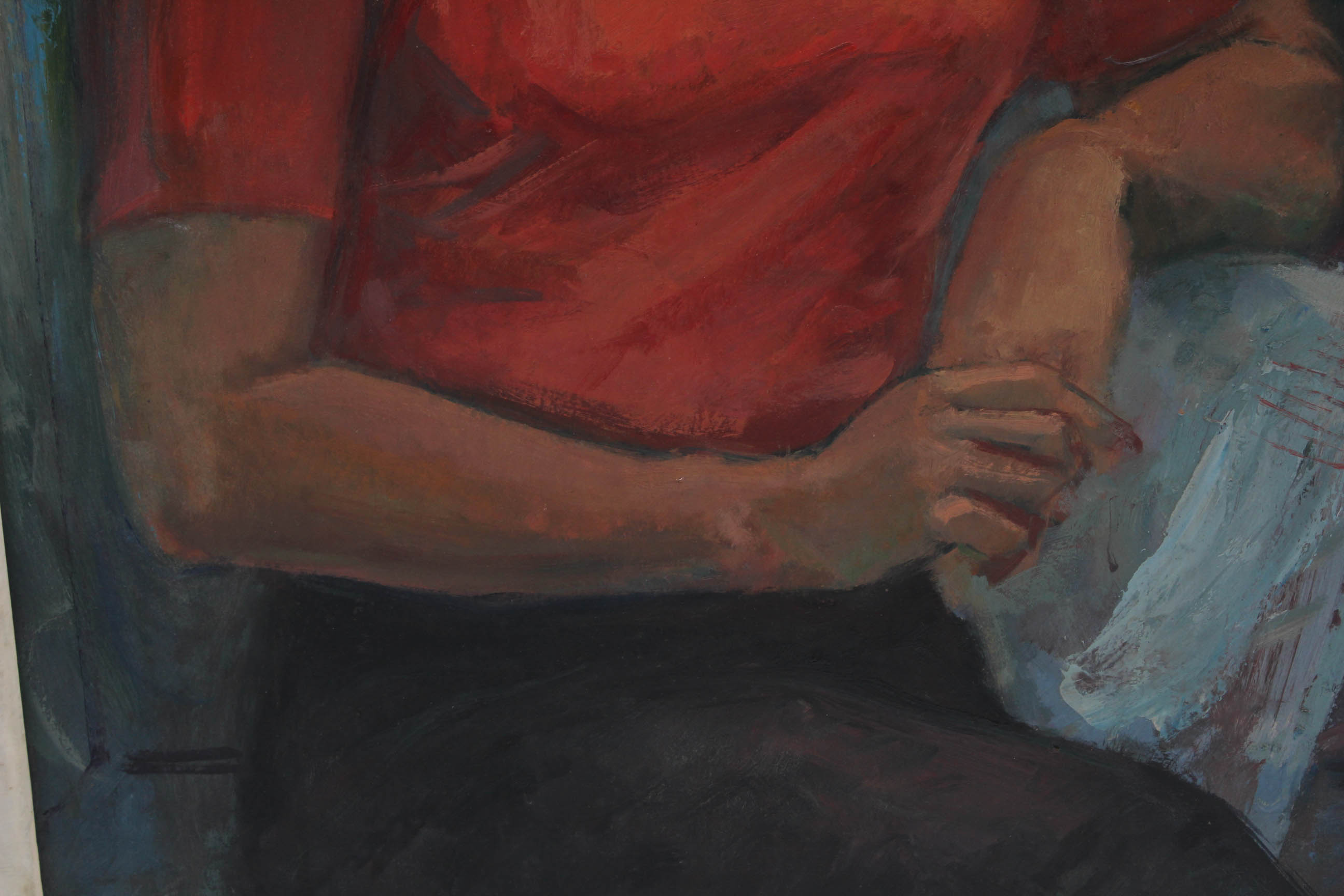 Helen Kandel Hyman Oil Portrait