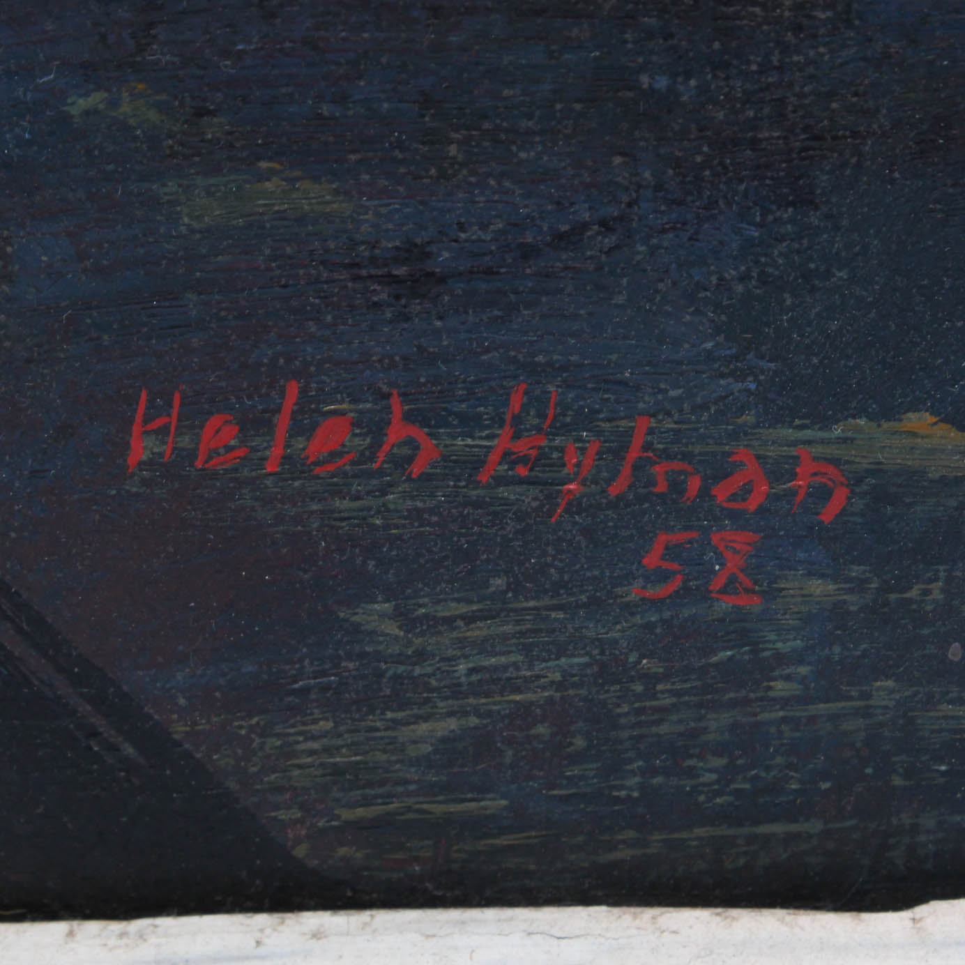 Helen Kandel Hyman Oil Portrait