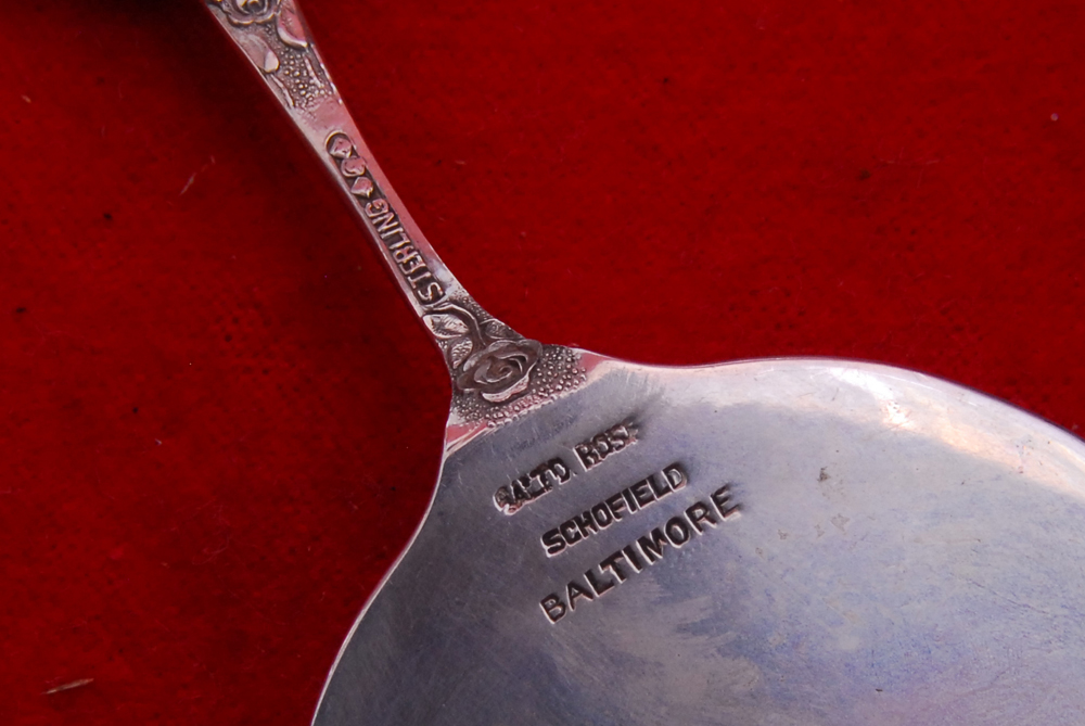 Stieff "Rose" Sterling Silver Flatware Collection with Silverware Chest