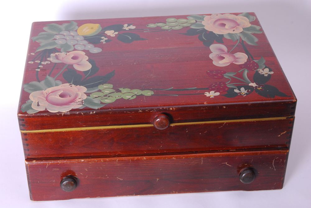 Stieff "Rose" Sterling Silver Flatware Collection with Silverware Chest