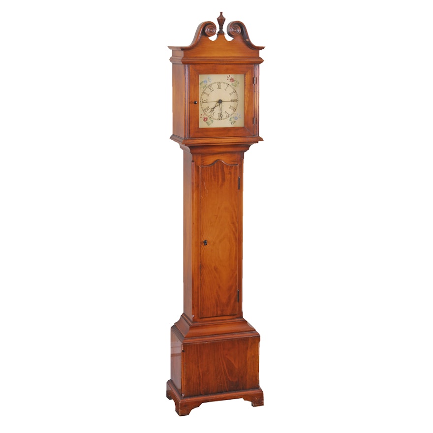 Vintage Grandmother Clock with Synchron Movement
