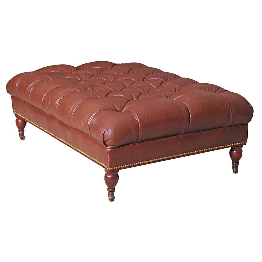 Chesterfield Style Ottoman by Southwood Furniture
