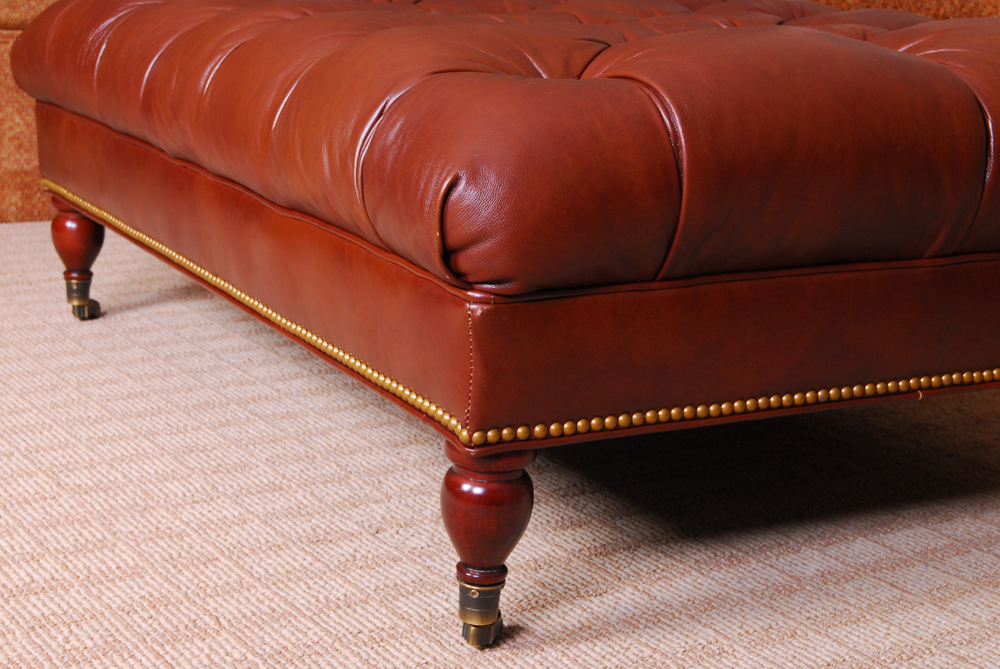 Chesterfield Style Ottoman by Southwood Furniture