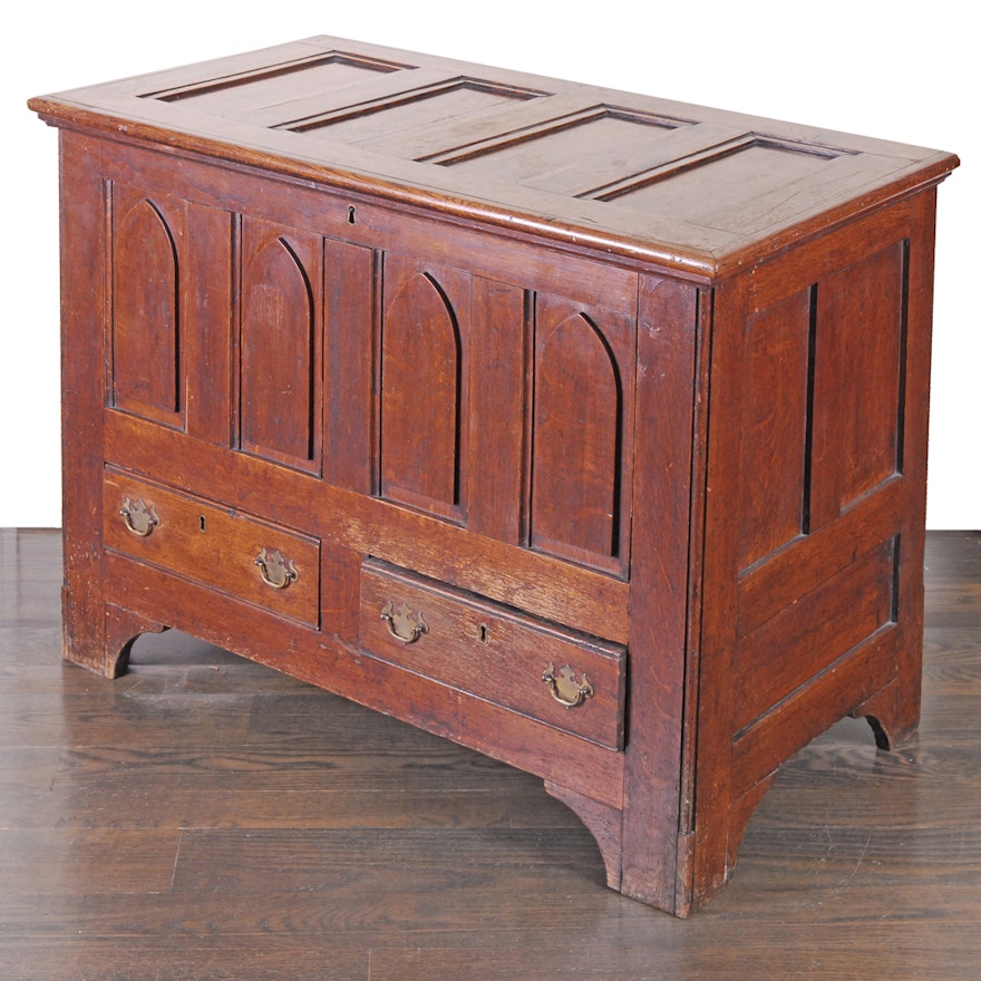 Early 19th Century George III Blanket Chest